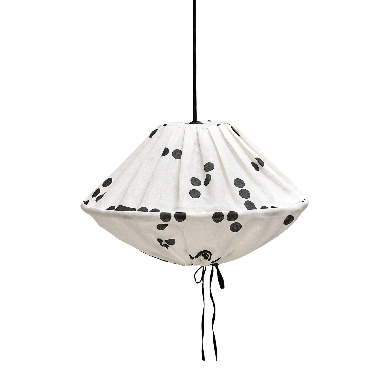 Nobodinoz Black - Lampshade Yumi - Iron