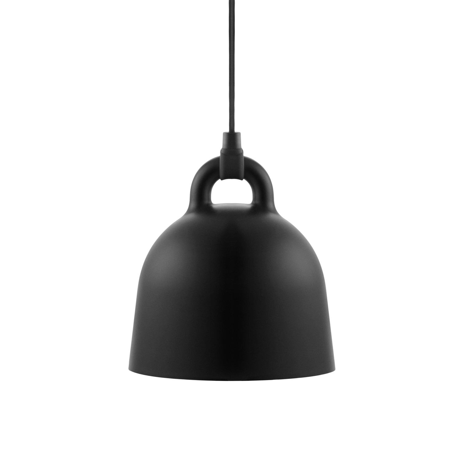 Normann Copenhagen - Suspension Bell - Noir - Aluminium - Designer Jacob Rudbeck