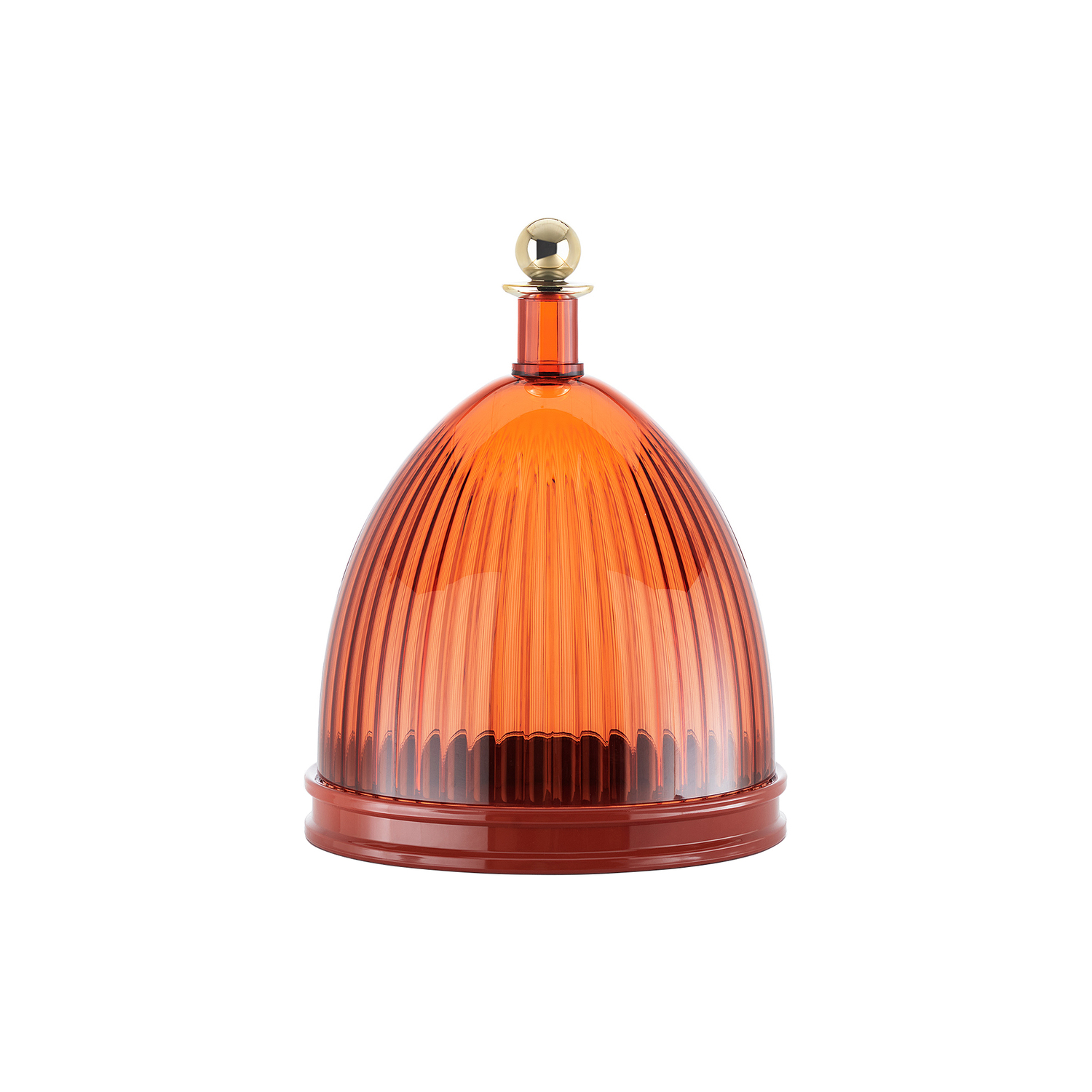 Kartell Orange - Centrepiece Fragments D'architectures - Recycled Pmma - Designer Fabio Novembre