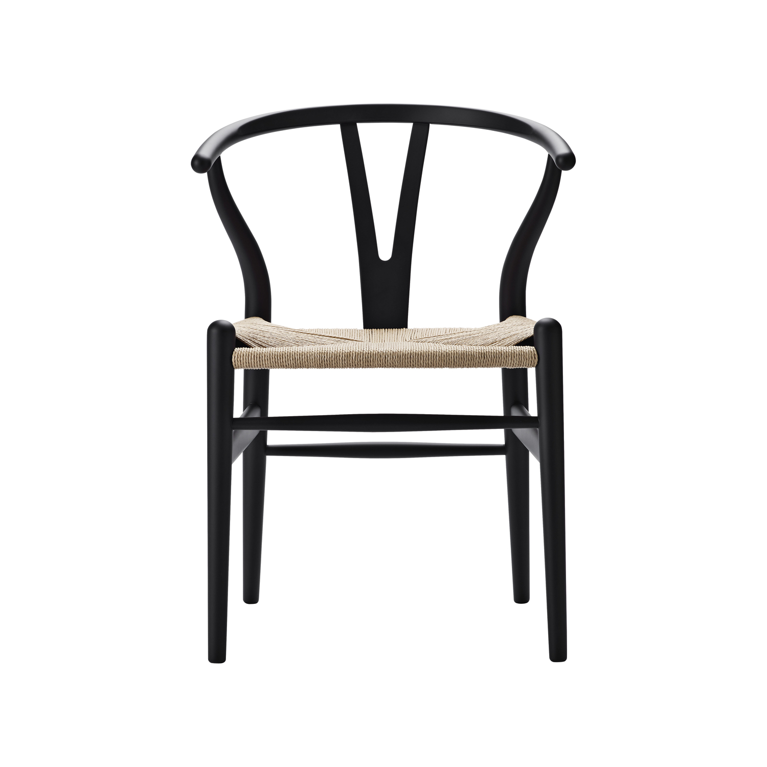 Carl Hansen & Son - Chair Wegner - Natural Wood - Paper Cord - Designer Hans J. Wegner
