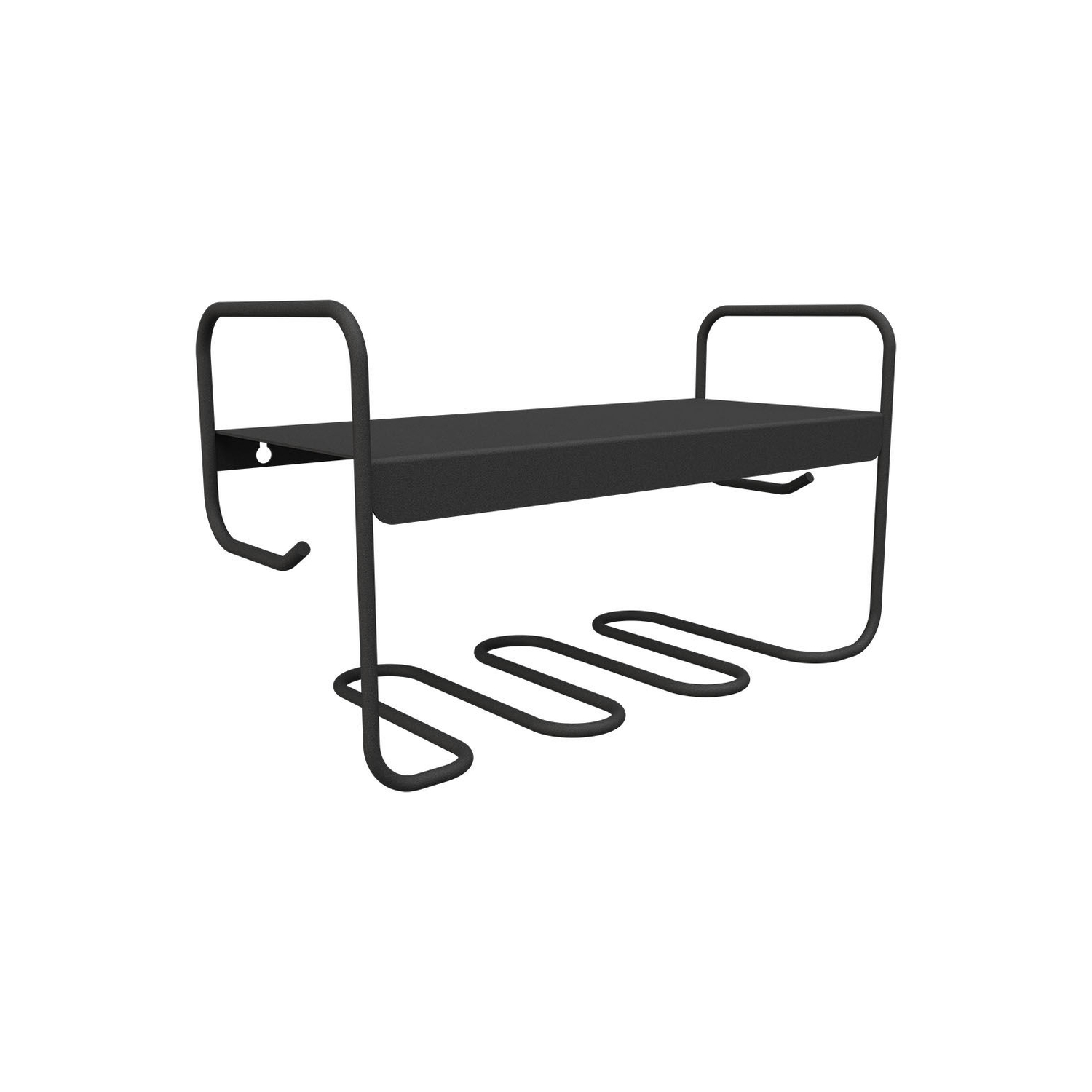 Fermob - Wall Shelf Picolino - Black - Steel - Designer Studio Fermob