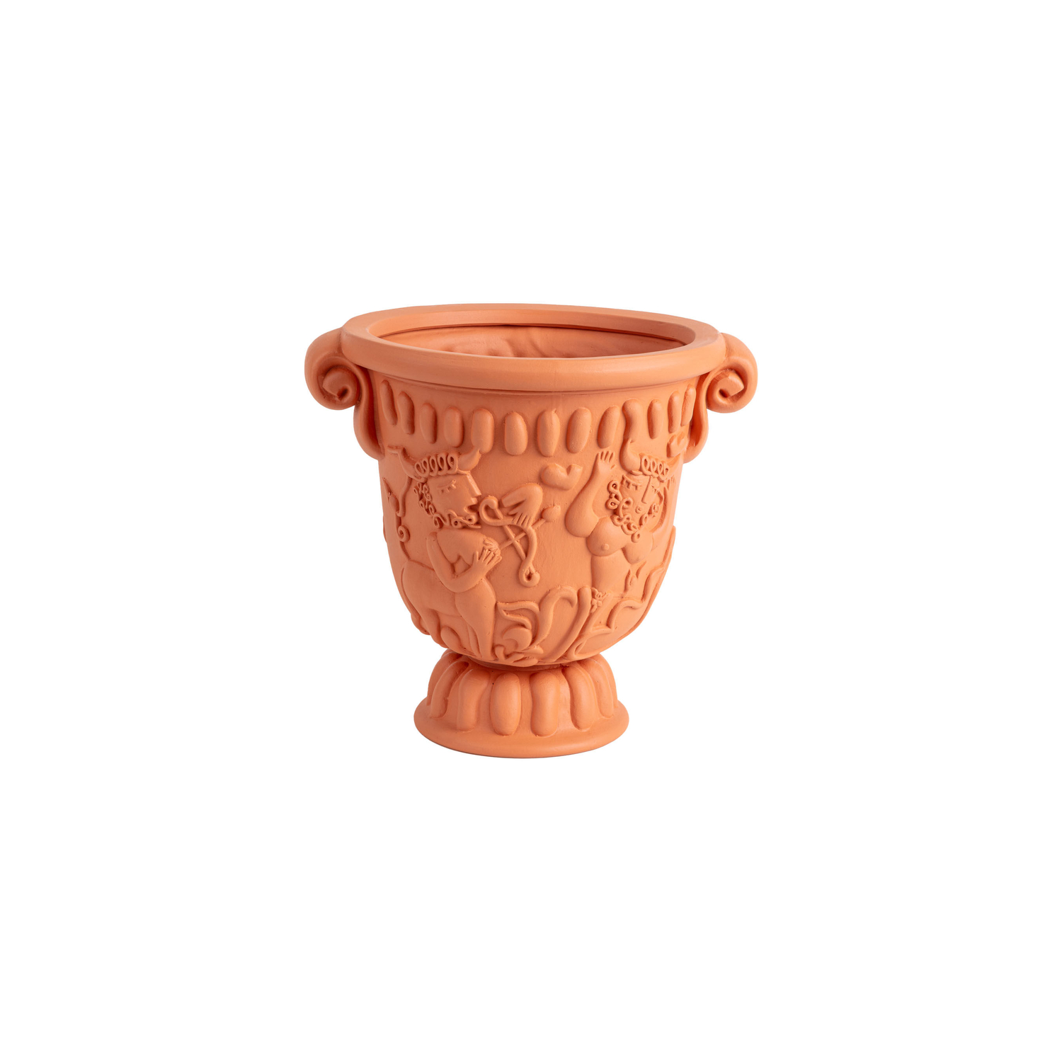 Seletti Orange - Flowerpot Magna Graecia - Terracotta - Designer Antonio Aricò