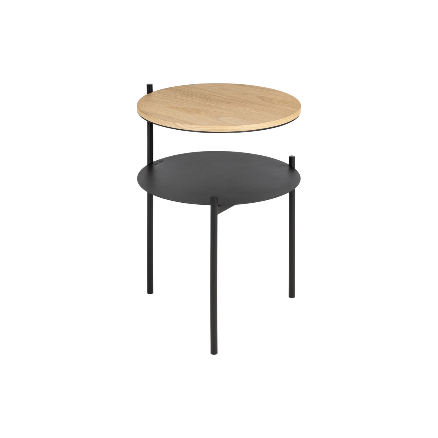 NOO. MA - Table de chevet TU - Bois naturel - Placage de chêne - Designer noo. ma team