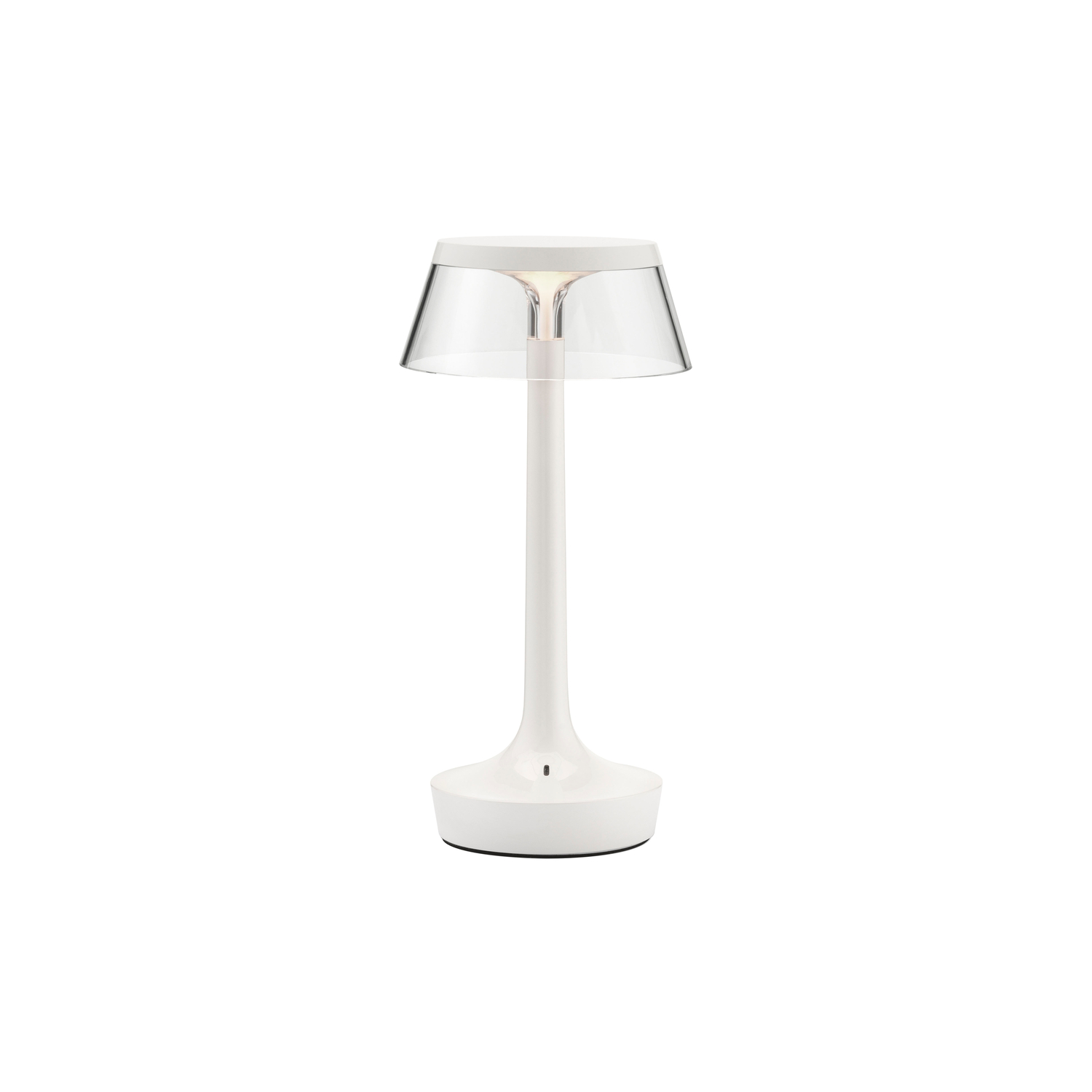 Flos - Lampe Sans Fil Rechargeable Bon Jour - Blanc - Abs - Designer Philippe Starck