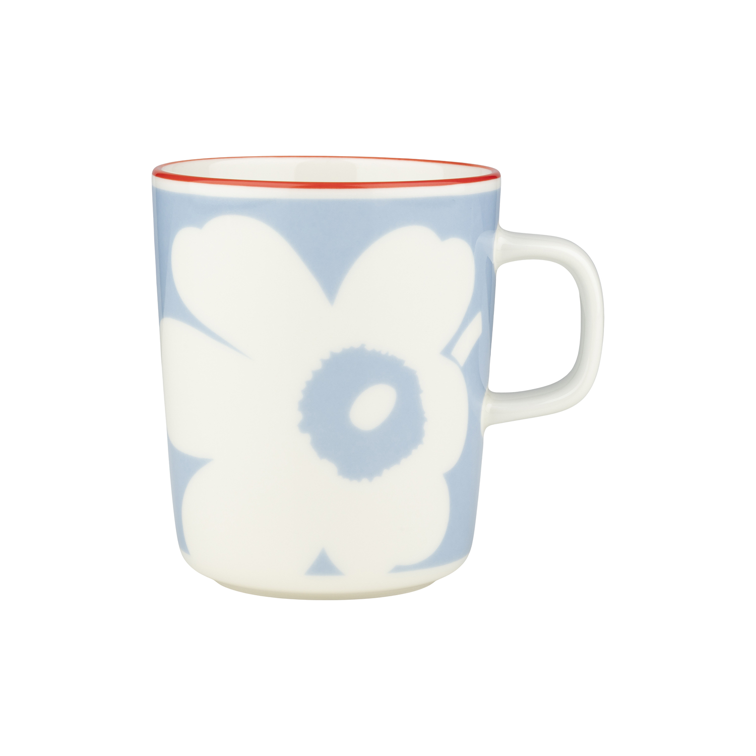 Marimekko Blue - Mug Unikko - Sandstone - Designer Maija Isola