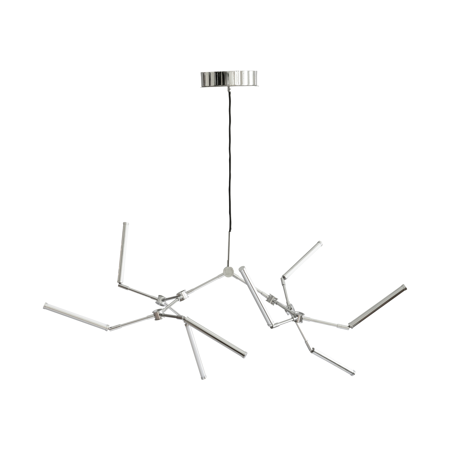 101 COPENHAGEN - Suspension Stick - Argent - Aluminium chromé - Designer Tommy Hyldahl