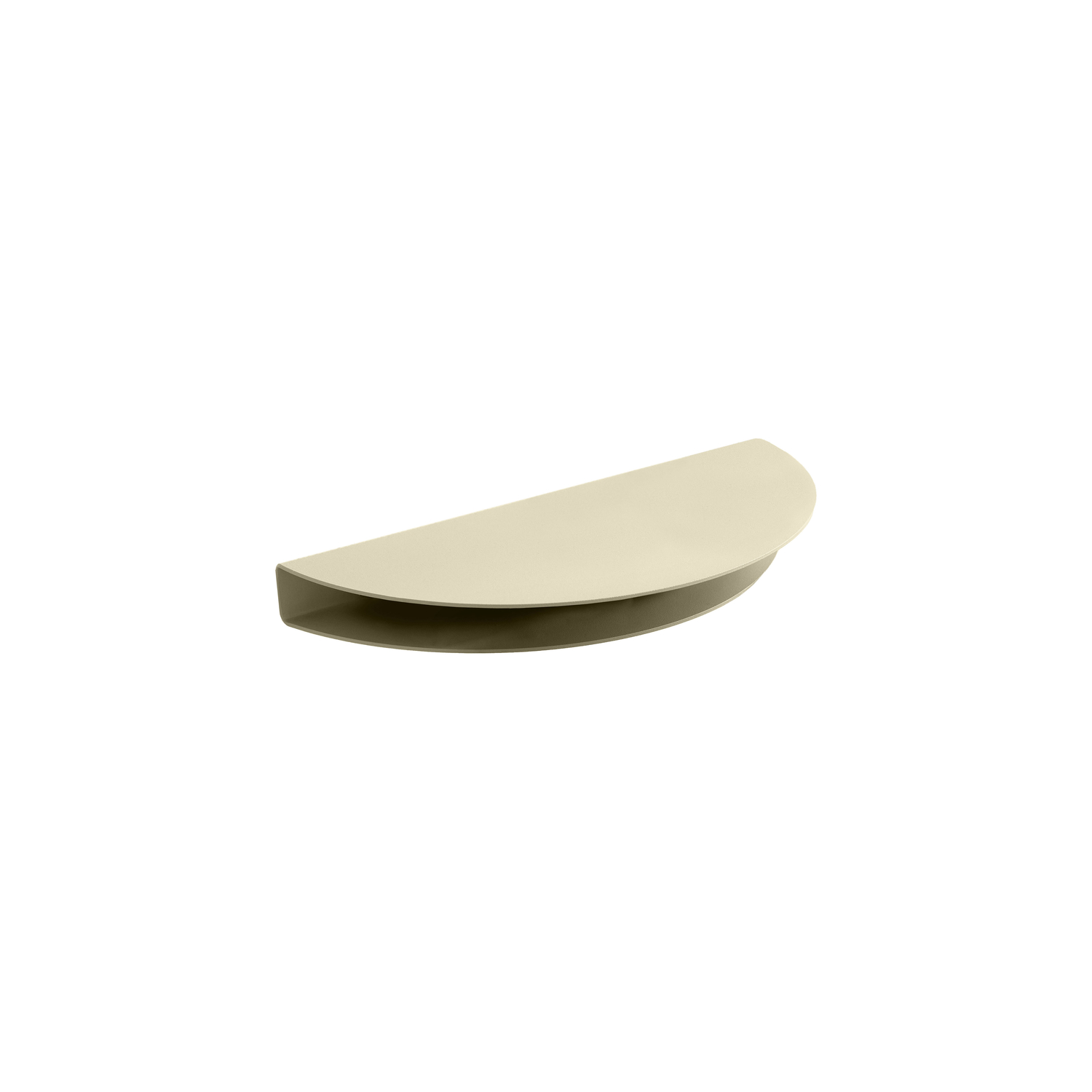 Moebe - Shelf Half Moon - Beige - Steel