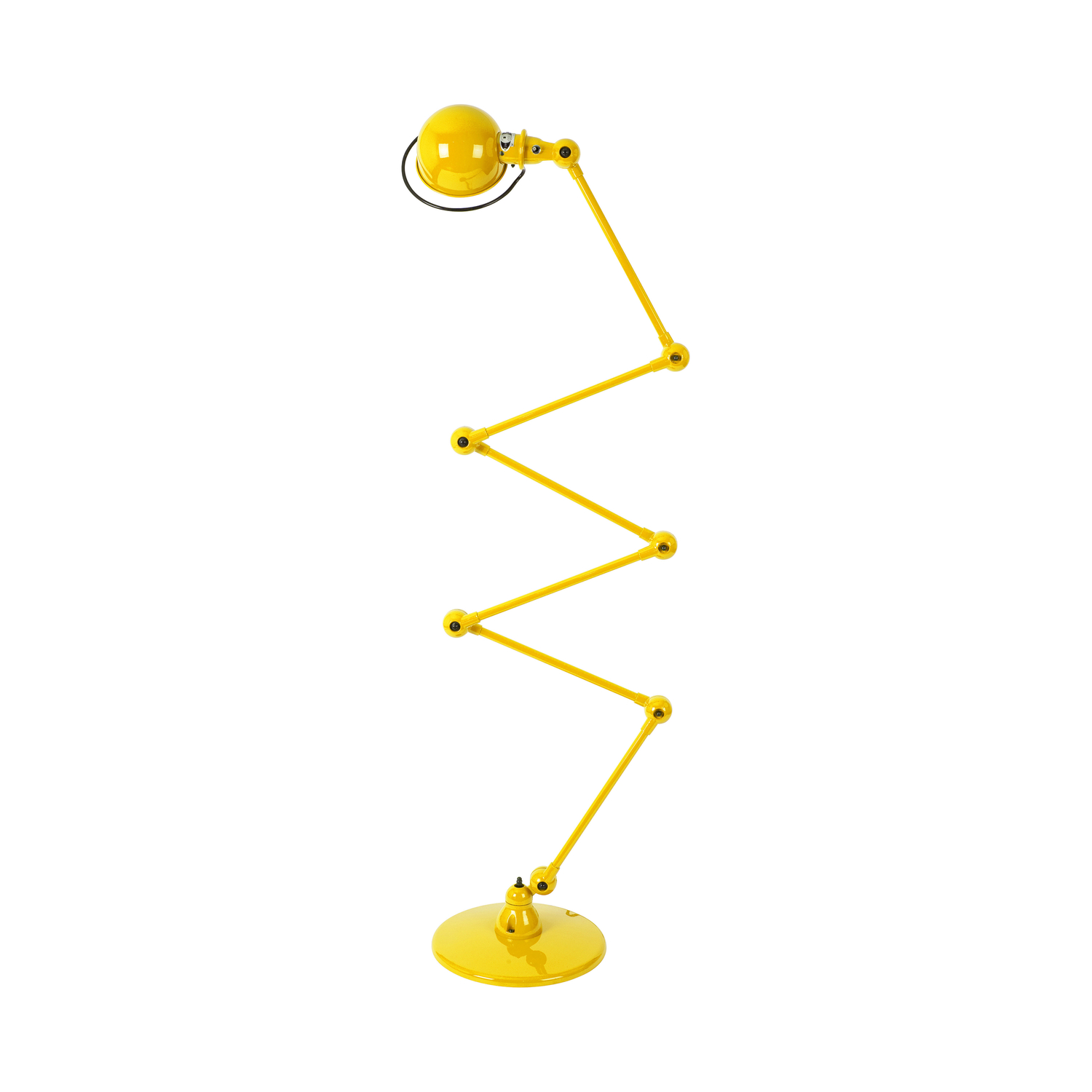 Jieldé - Floor Lamp Loft - Yellow - Stainless Steel - Designer Jean-Louis Domecq