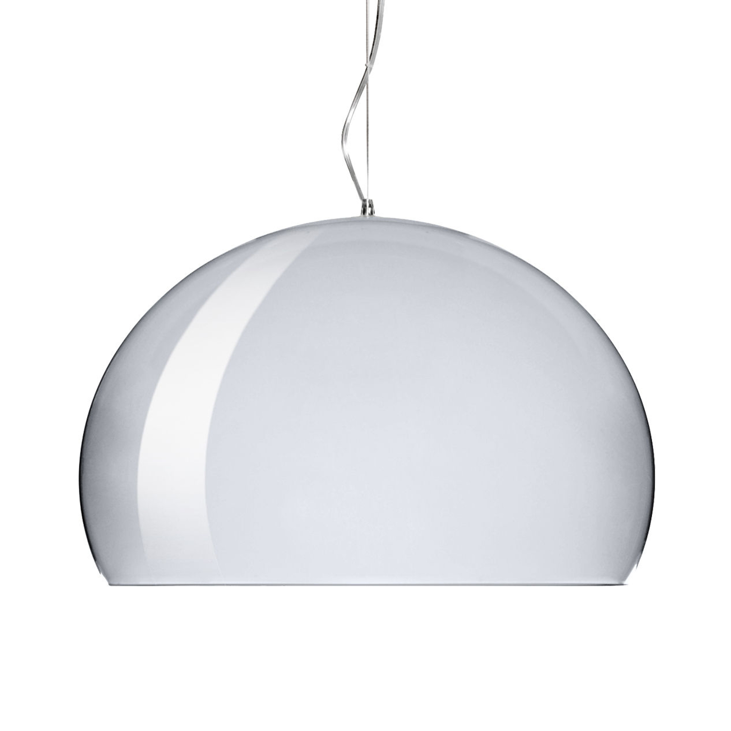 Kartell - Pendelleuchte Fl/Y - Metall - Metallisierte Pmma - Designer Ferruccio Laviani