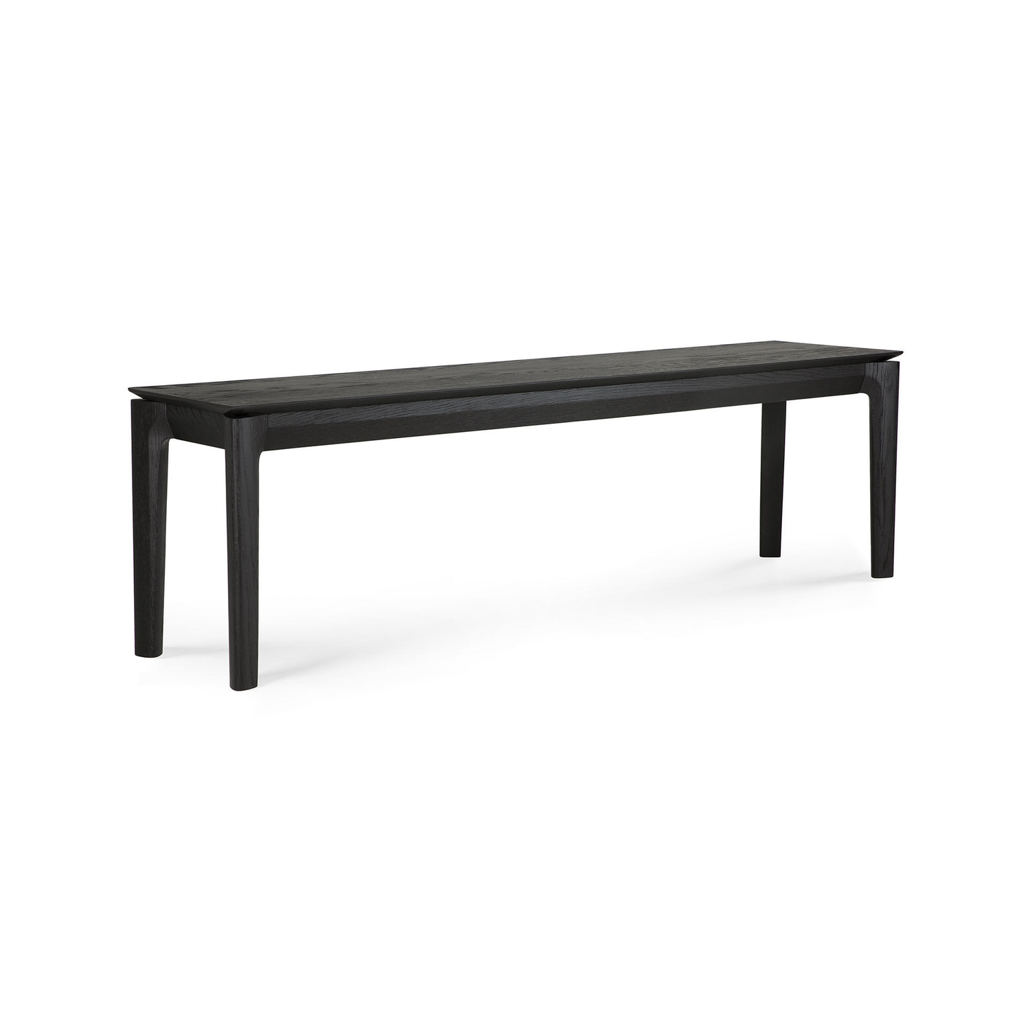 Ethnicraft Black - Bench Bok - Solid Oak - Designer Alain Van Havre