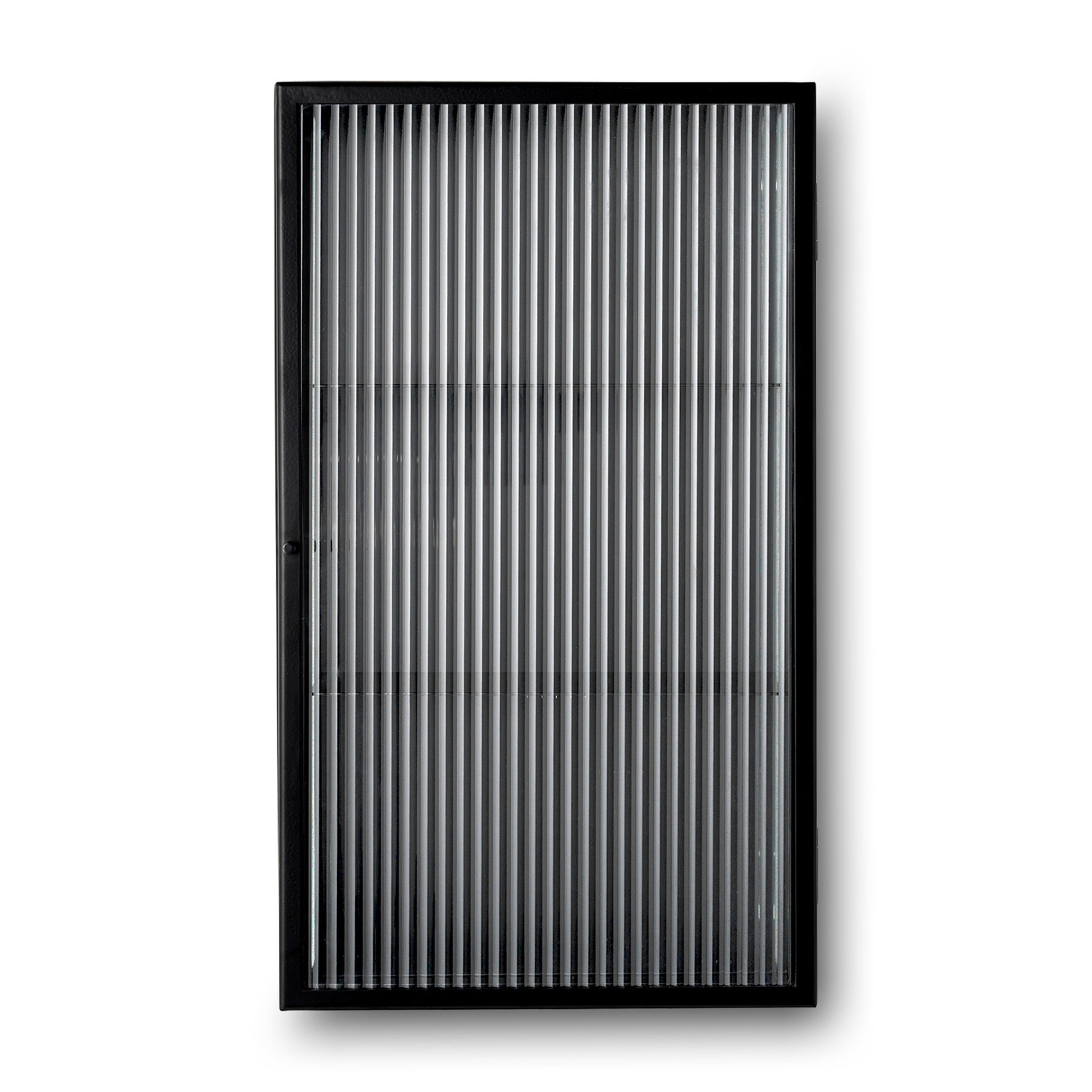 Ferm Living Black - Wall Storage Haze - Fluted Glass - Designer Trine Andersen