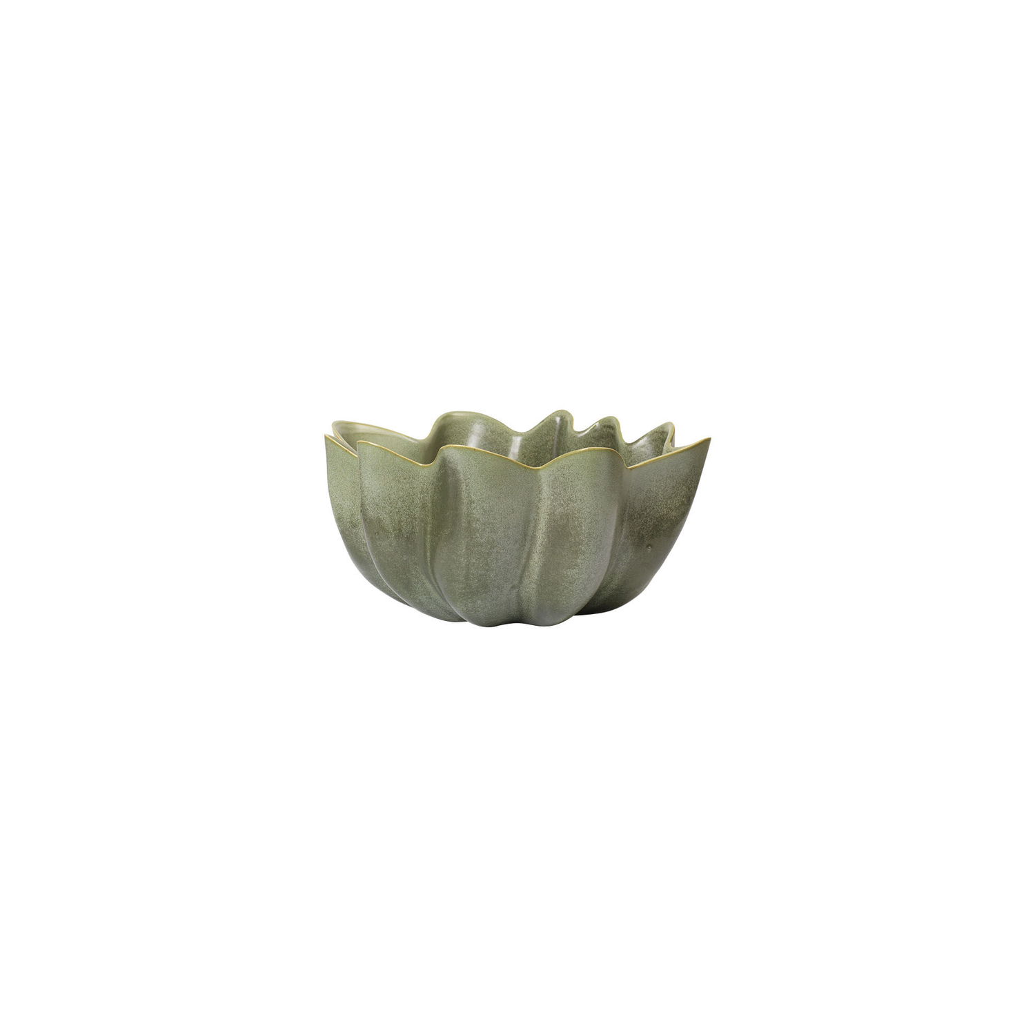 Ferm Living Green - Bowl Nium - Sandstone
