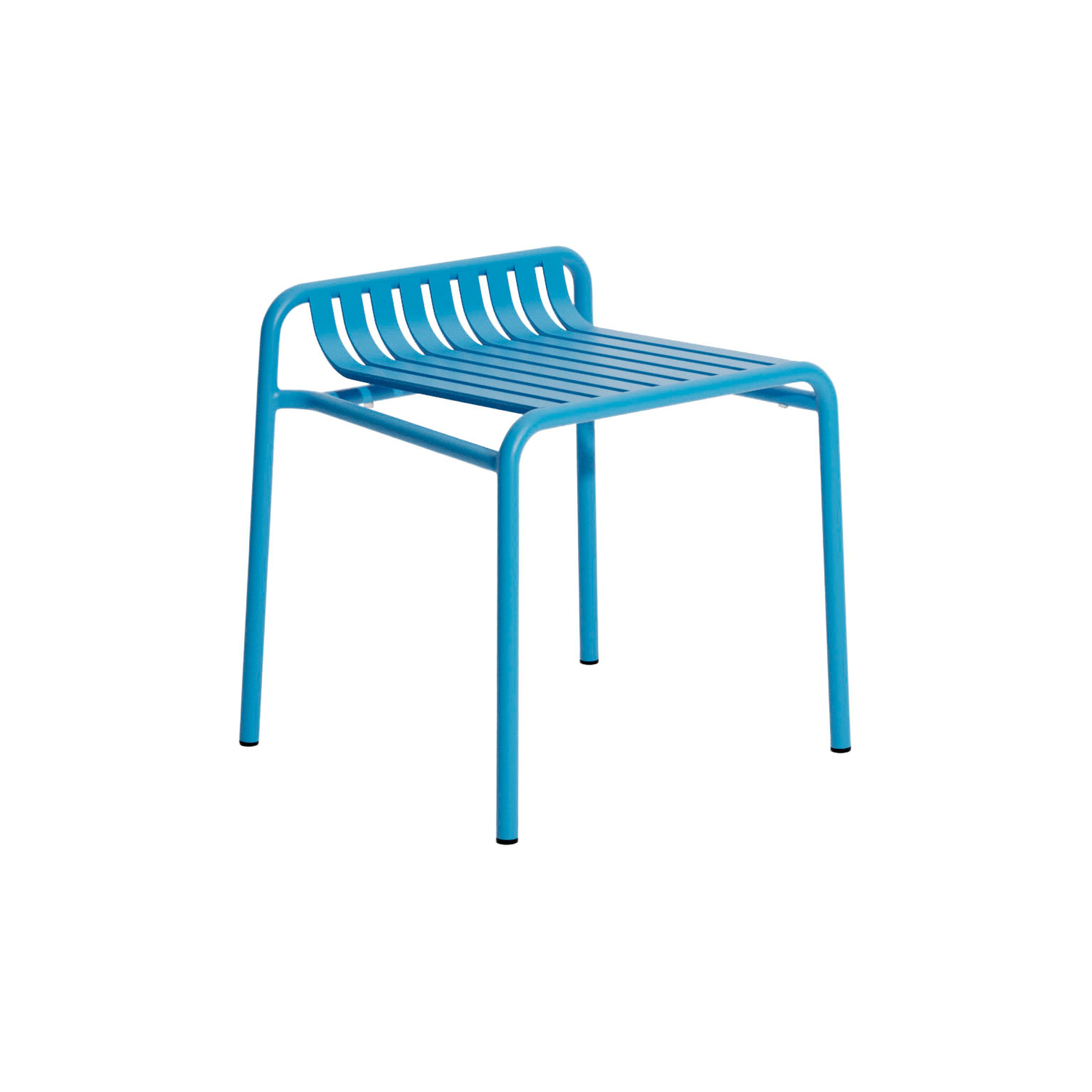 Petite Friture Blue - Stackable Stool Week-End - Aluminium - Designer Studio Brichetziegler
