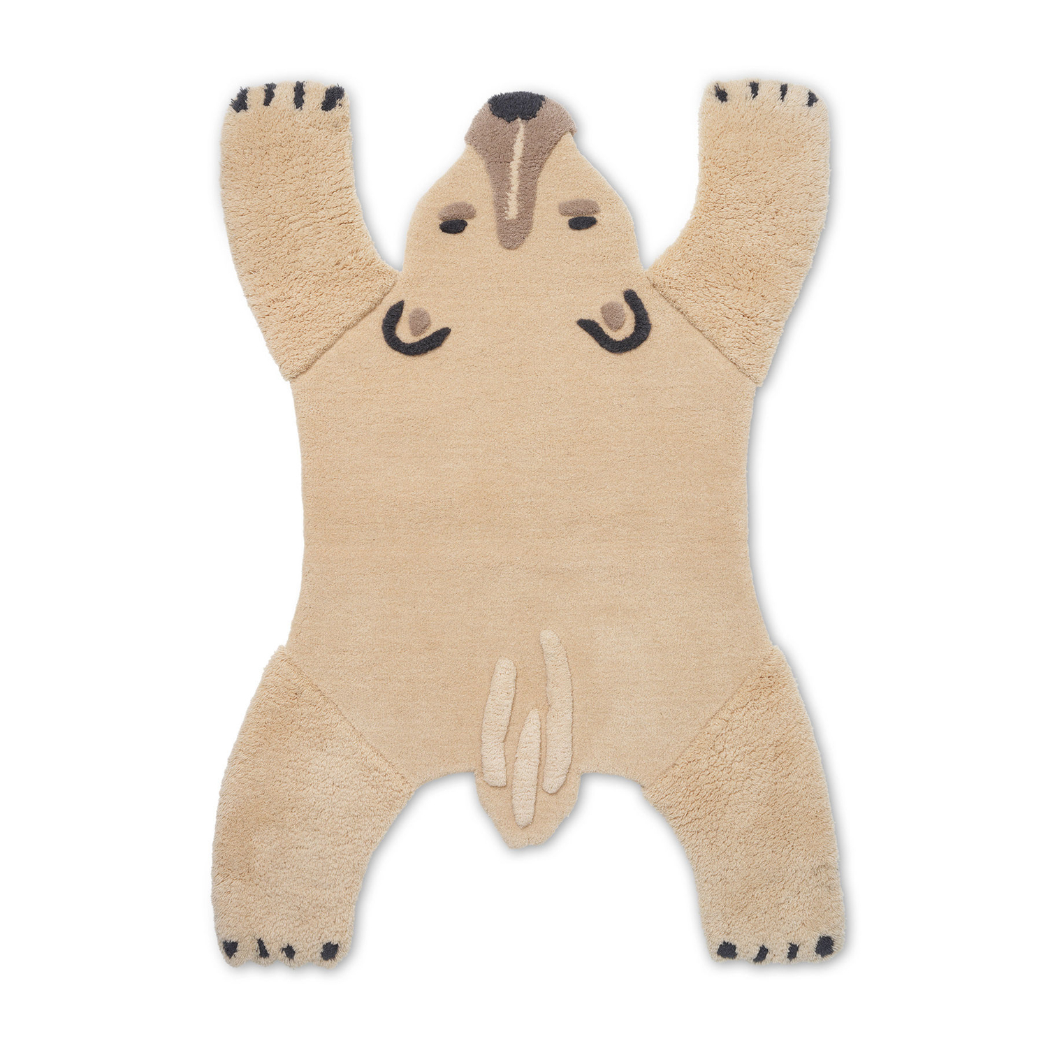 Ferm Living White - Wall Decoration Kids - New-Zealand Wool - Designer Trine Andersen