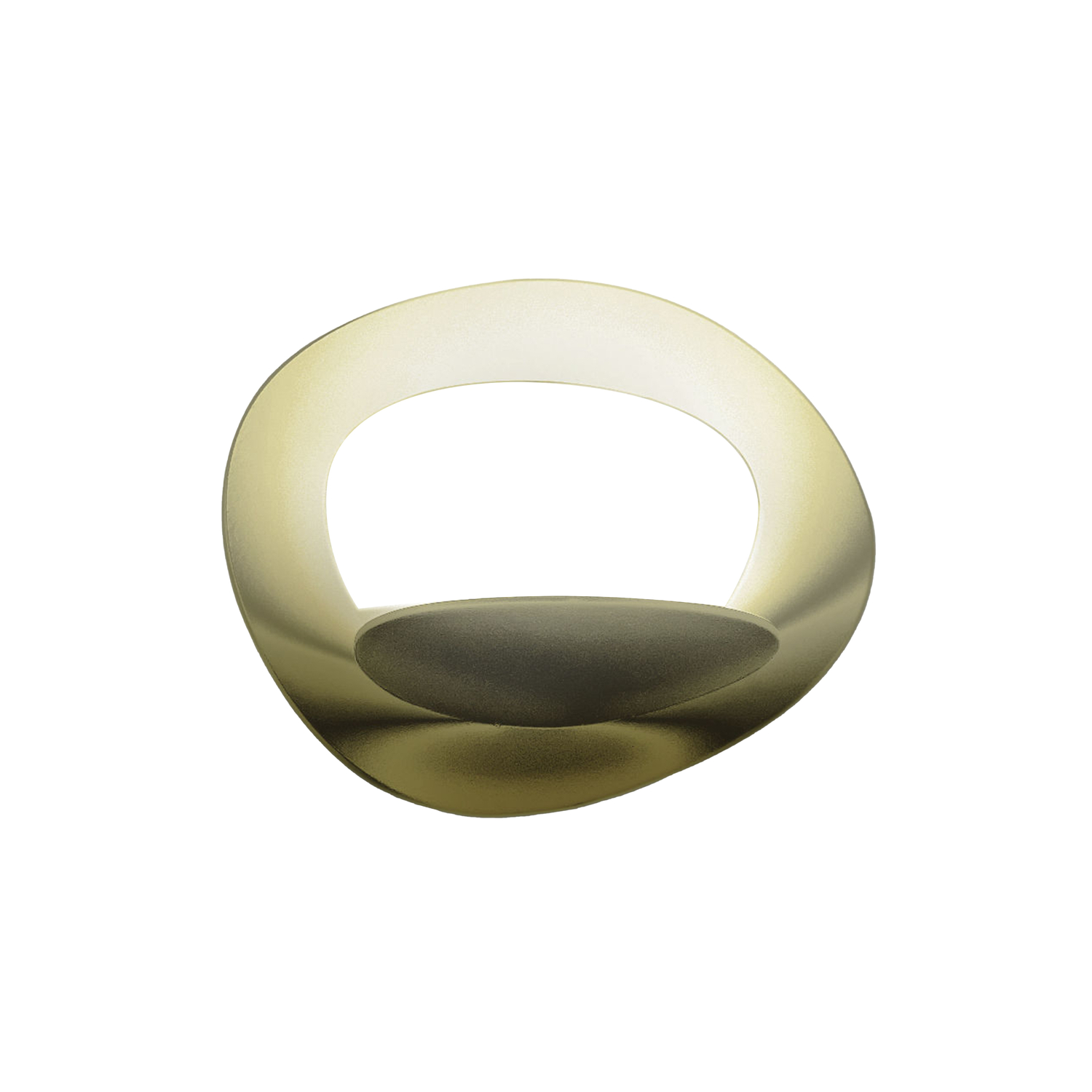 Artemide Light/Gold - Wall Pirce - Varnished Aluminium - Designer Giuseppe Maurizio Scutellà