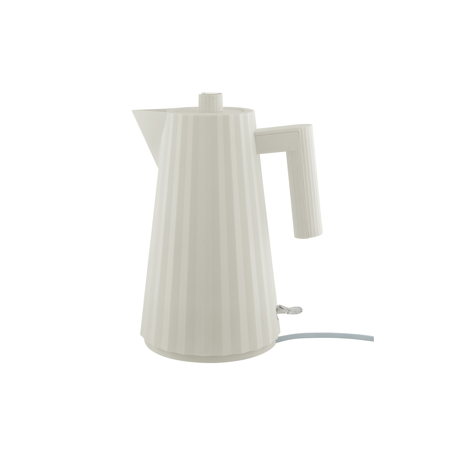 Alessi - Bouilloire électrique Plissé - Blanc - Résine thermoplastique - Designer Michele de Lucchi