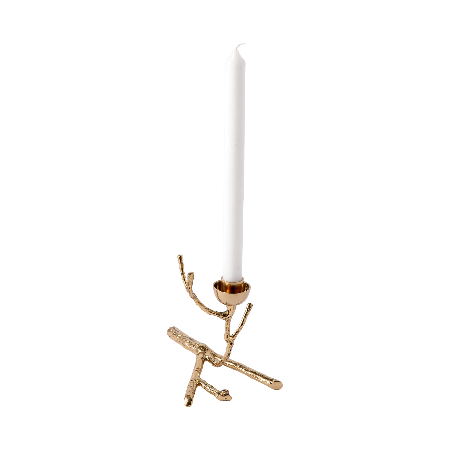 Pols Potten Gold - Candle Stick Twiggy - Metal