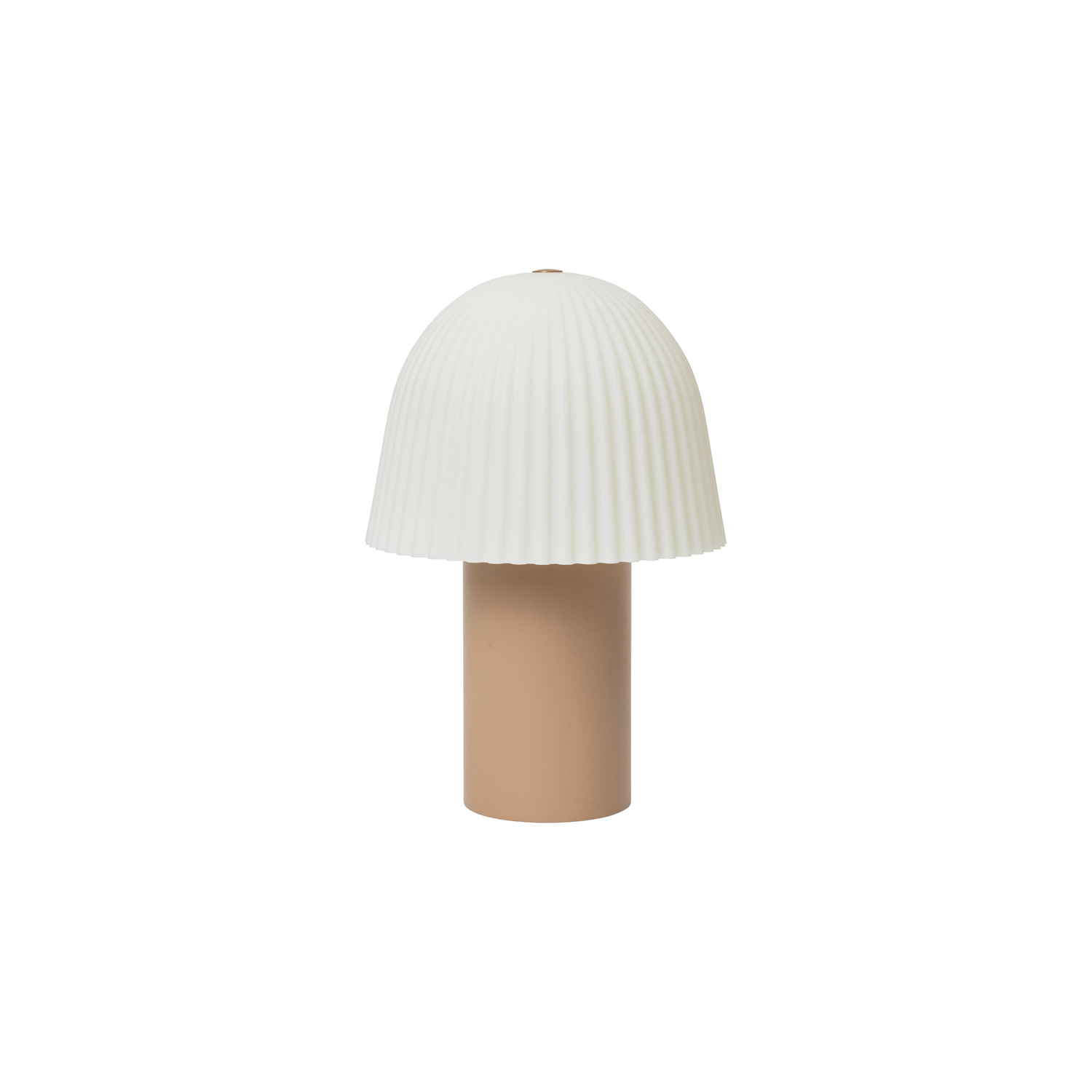 Ferm Living - Schnurlosleuchte Frill - Rosa - Lackiertes Eisen