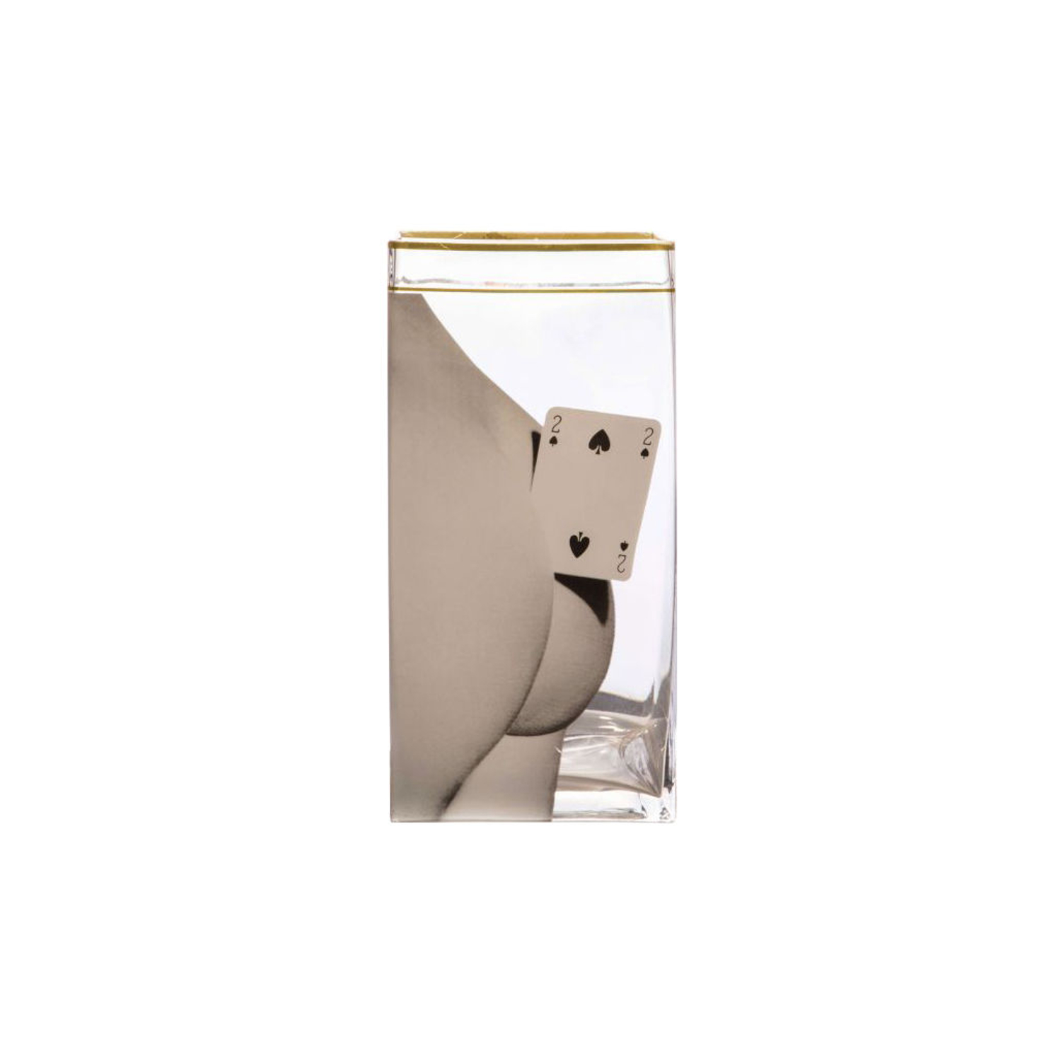 Seletti Gold - Vase Toilet Paper - Multicoloured - 24K - Designer Pierpaolo Ferrari