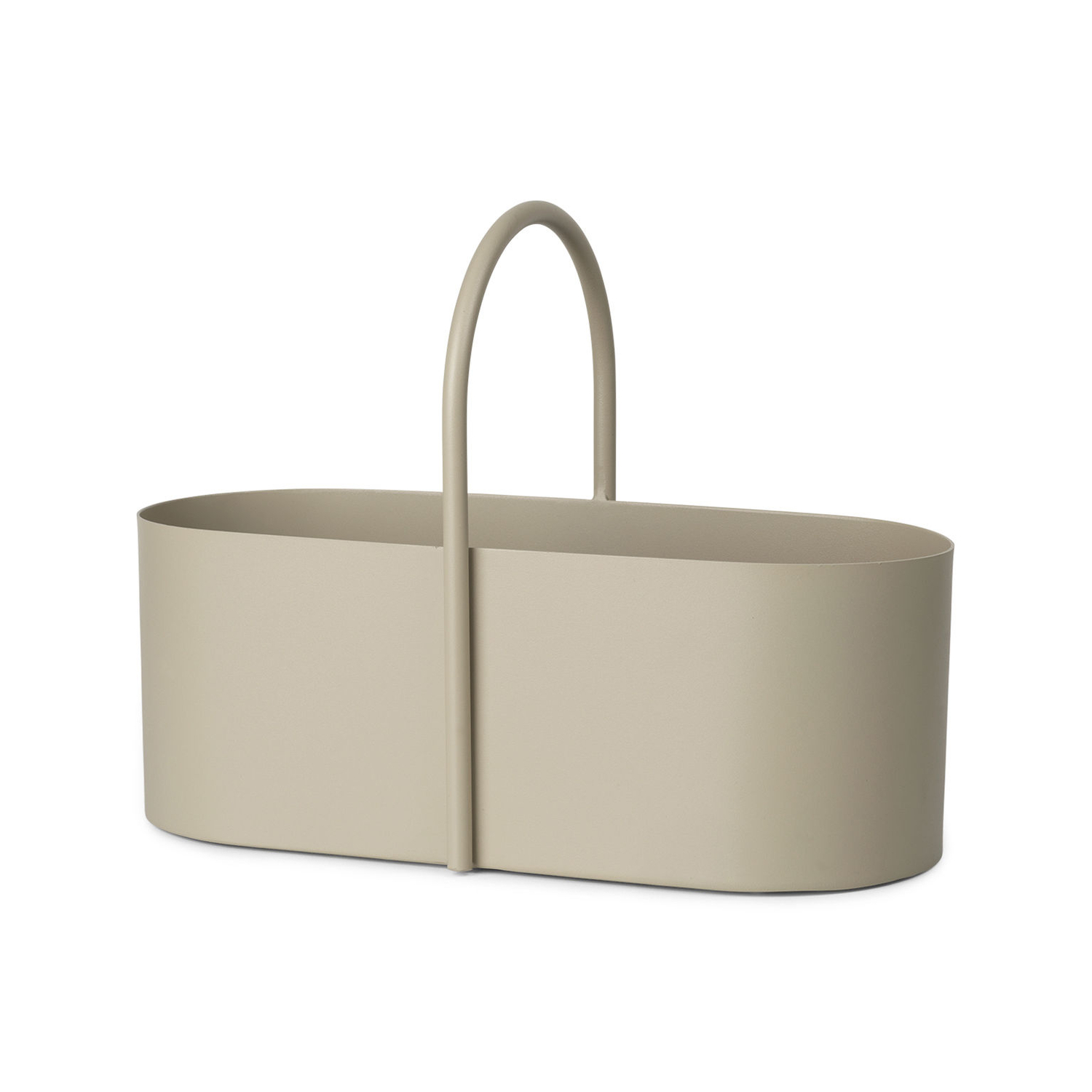 Ferm Living Beige - Basket Grib - Thermolacquered Metal - Designer Trine Andersen