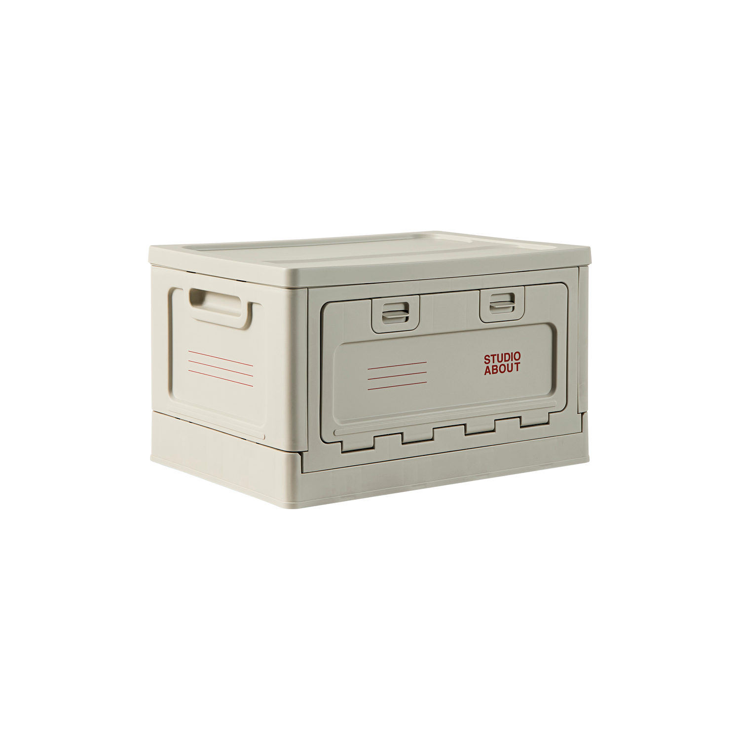 STUDIO ABOUT - Scatola Box - Grigio - Polipropilene - Designer Mikkel Lang Mikkelsen