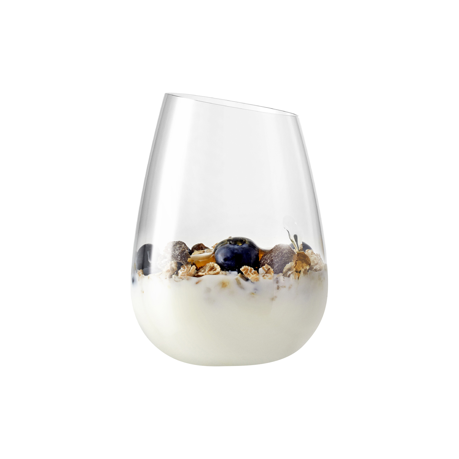 Eva Trio - Water Glass Verre Biseauté - Transparent - Mouth Blown Glass - Designer The Tools