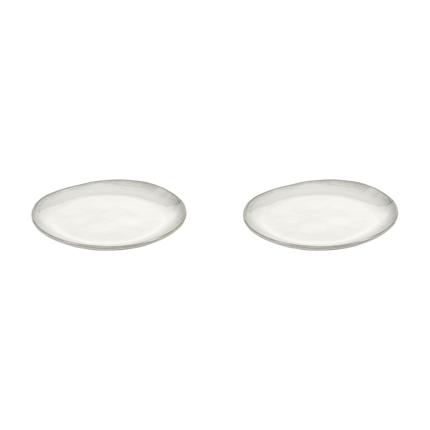 Serax Women's White - Ø 18 Cm - Set Of 2 La Mère - Sandstone - Designer Marie Michielssen