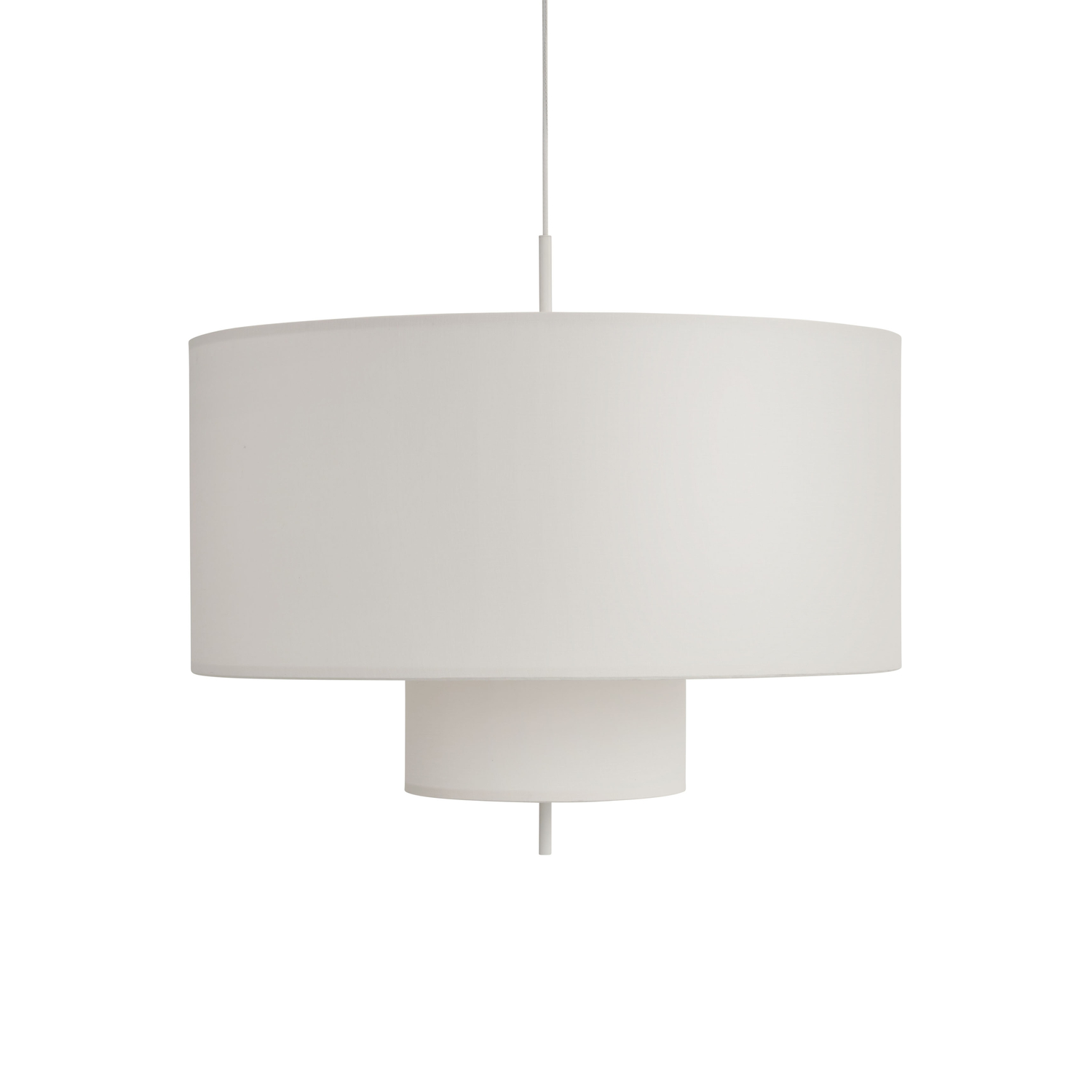 New Works White - Pendant Margin - Linen - Designer John Astbury