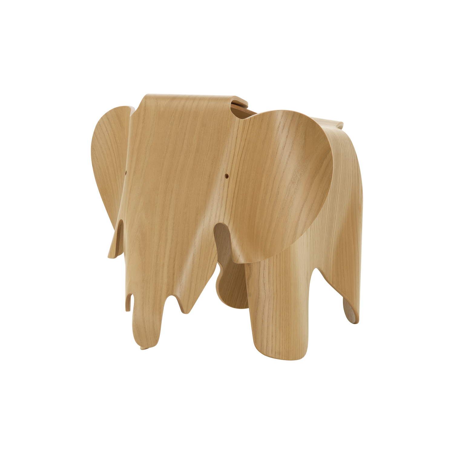 Vitra - Decoration Eames Elephant - Natural Wood - Chestnut Plywood - Designer Charles & Ray Eames