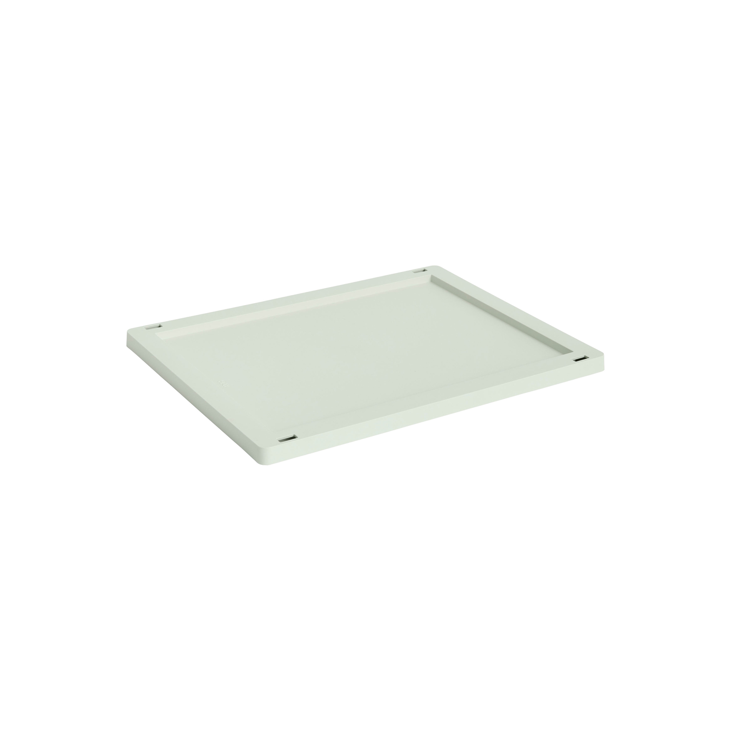 Hay Green - Lid Colour Crate - Recycled Polypropylene - Designer Studio