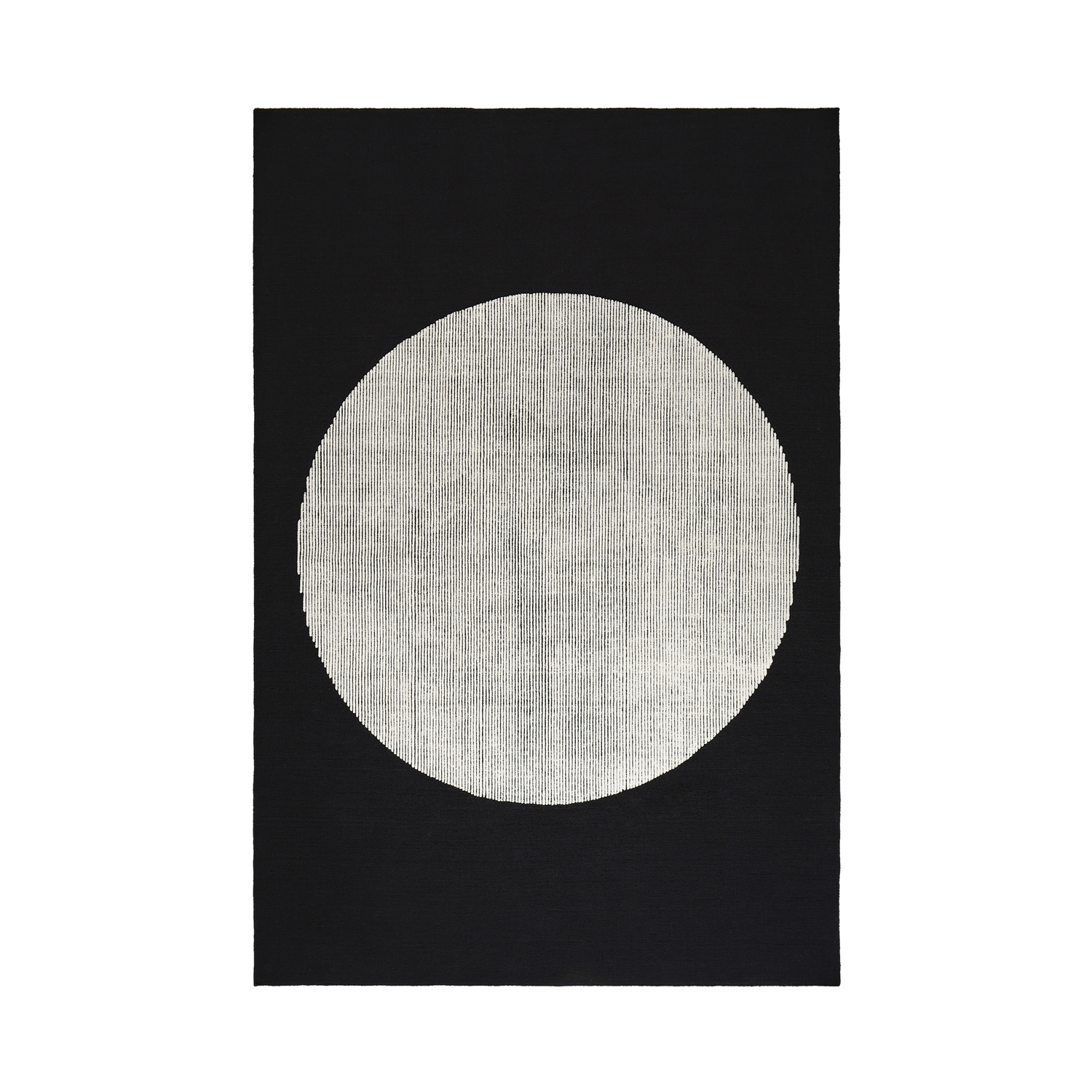 Tom Dixon Black - Rug Disc - Wool - Designer
