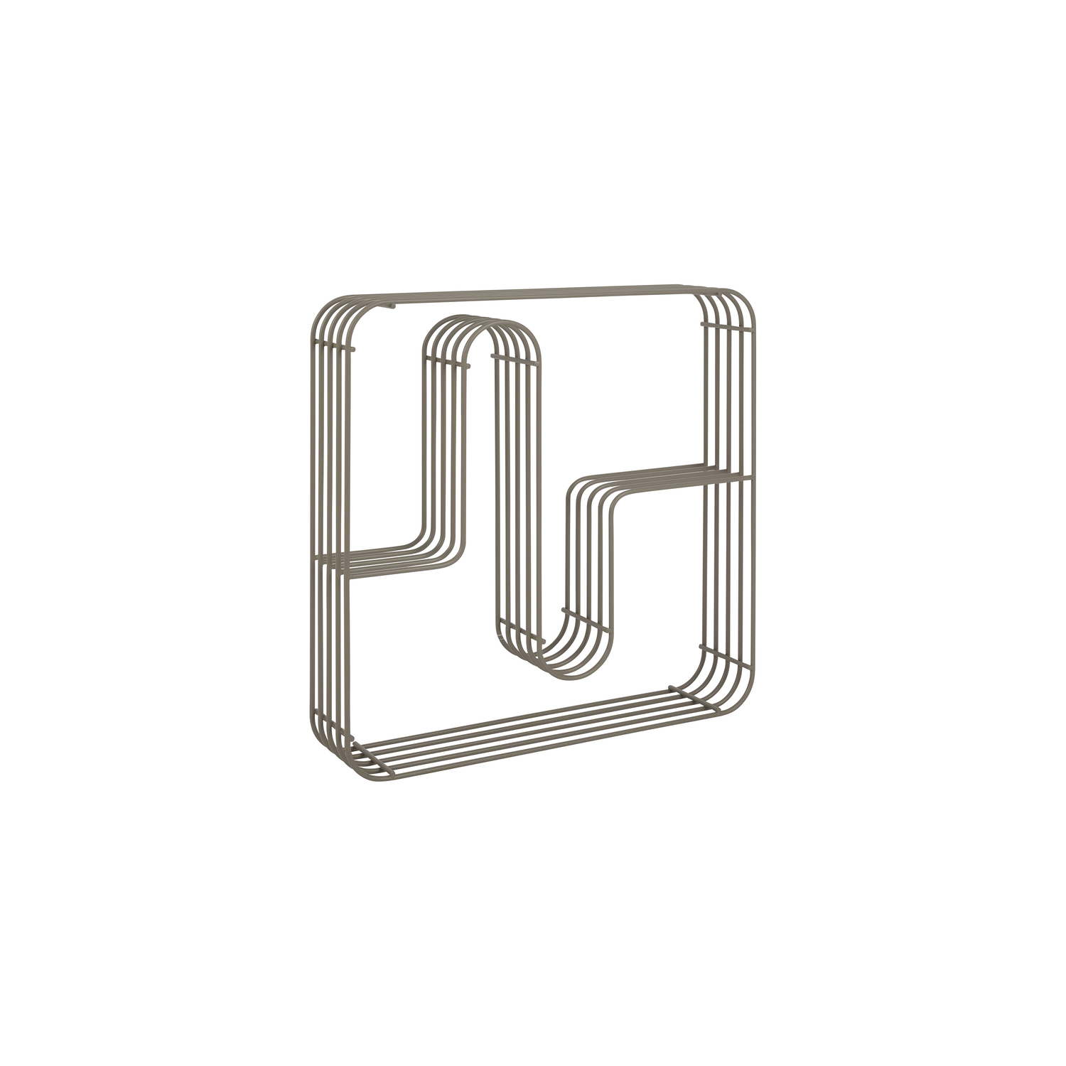 Aytm Beige - Wall Shelf Curva - Steel