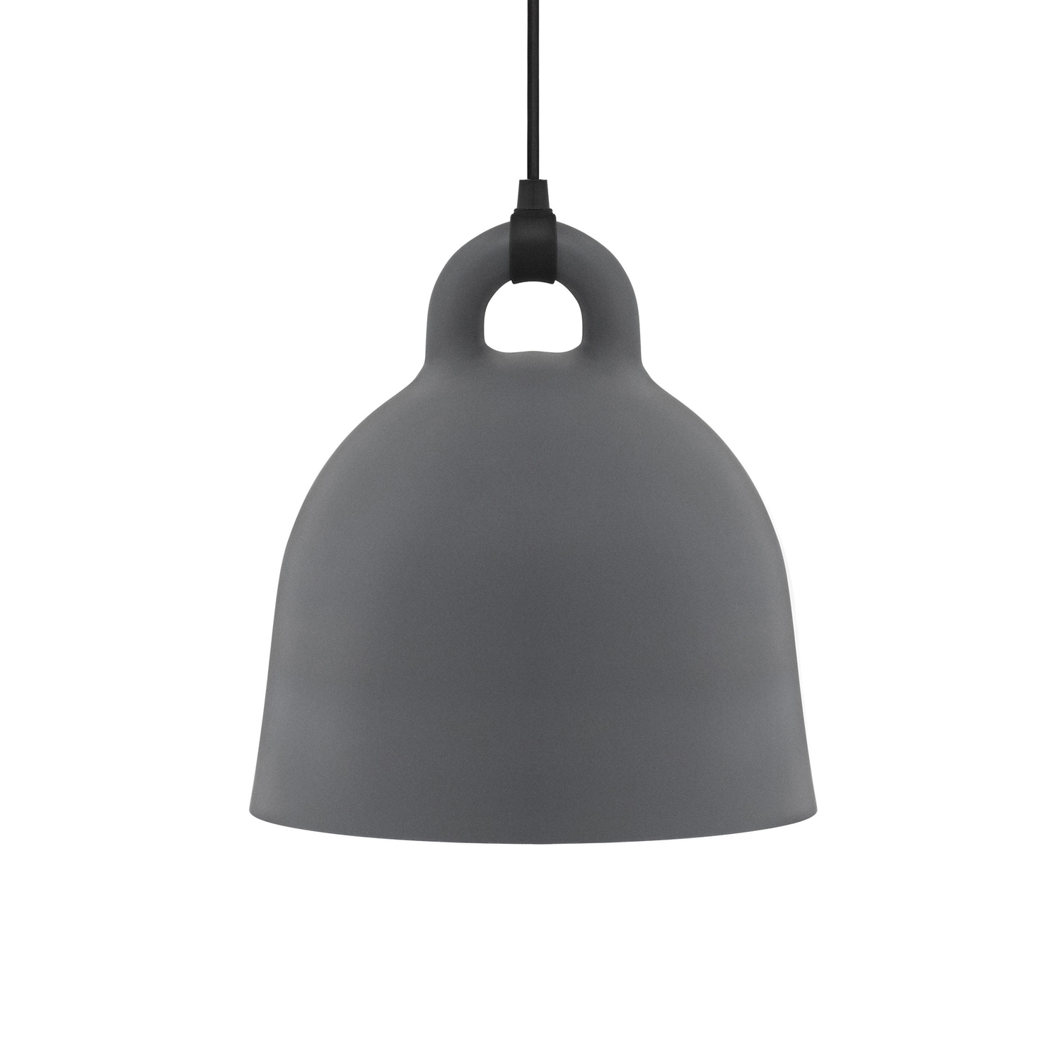 Normann Copenhagen - Suspension Bell - Gris - Aluminium - Designer Jacob Rudbeck