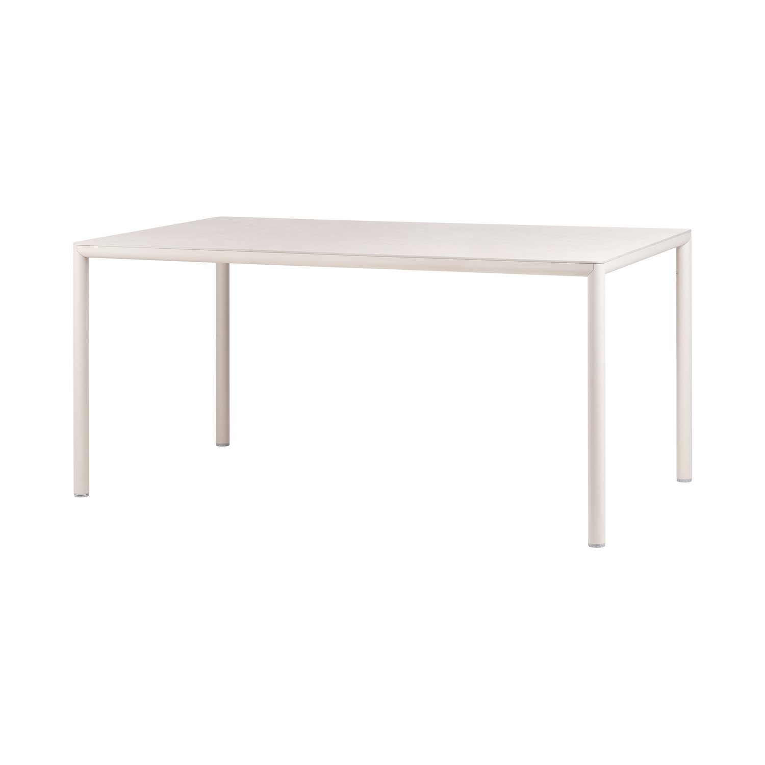 NARDI - Table rectangulaire Piave - Blanc - Stratifié HPL - Designer Raffaello Galiotto