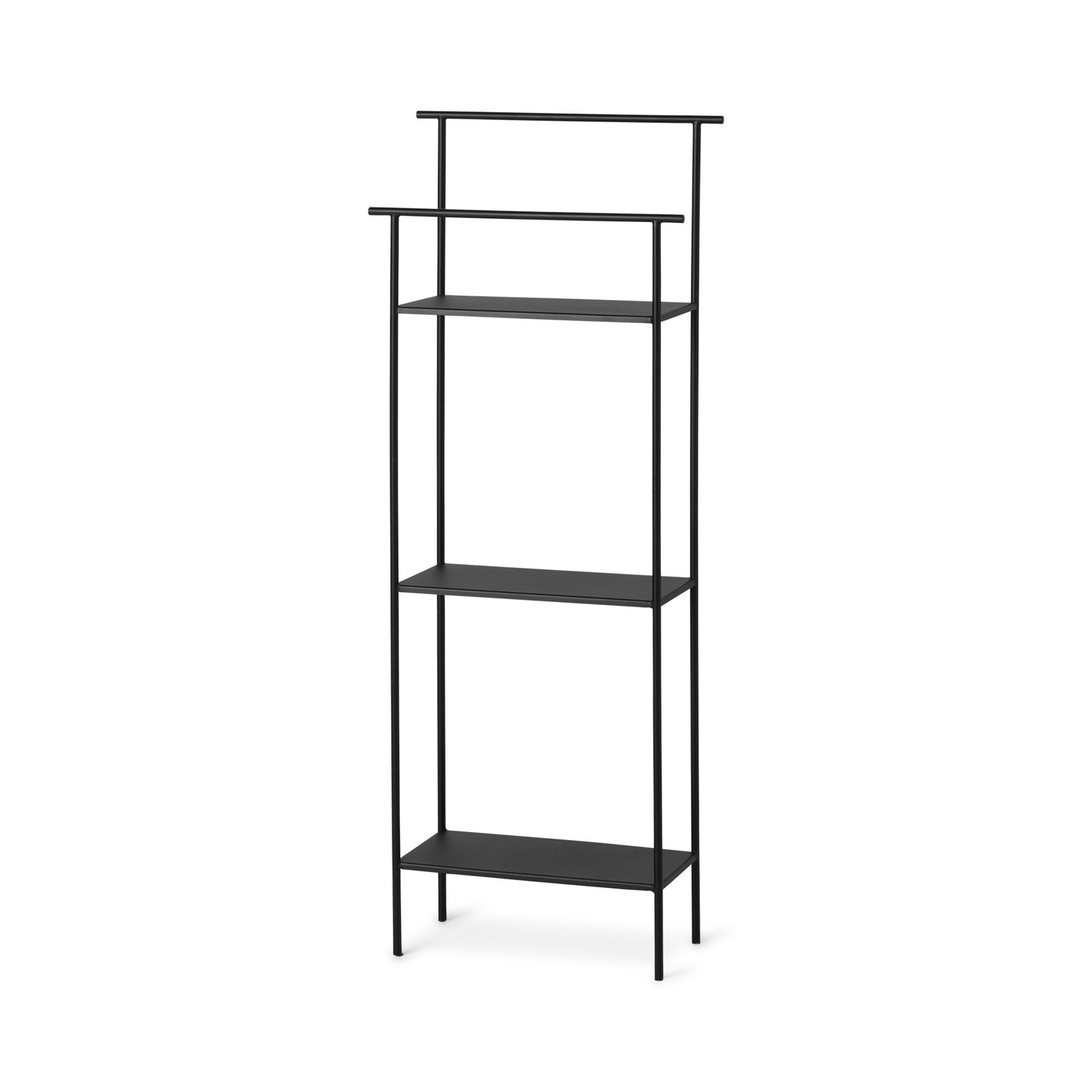 Ferm Living - Regal Dora - Schwarz - Thermolackiertes Metall - Designer Trine Andersen