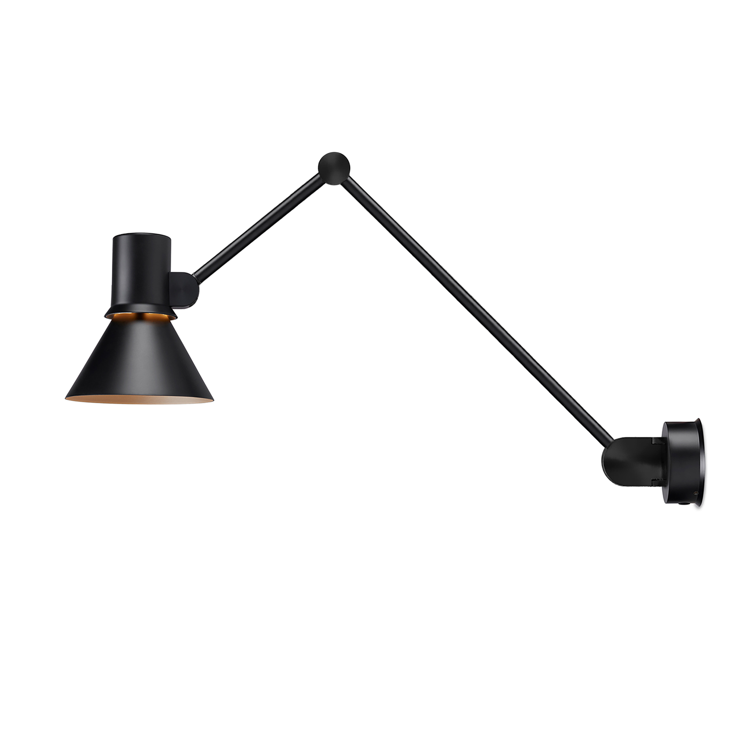 Anglepoise - Applique déportée Type 80 - Noir - Fonte - Designer Kenneth Grange Anglepoise - Applique déportée Type 80 - Noir - Fonte - Designer Kenneth Grange