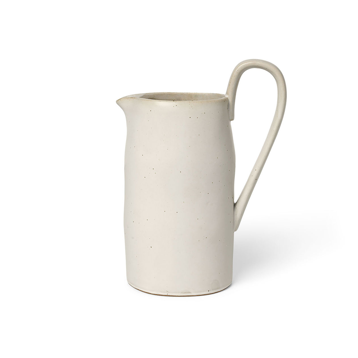Ferm Living White - Carafe Flow - Enamelled China