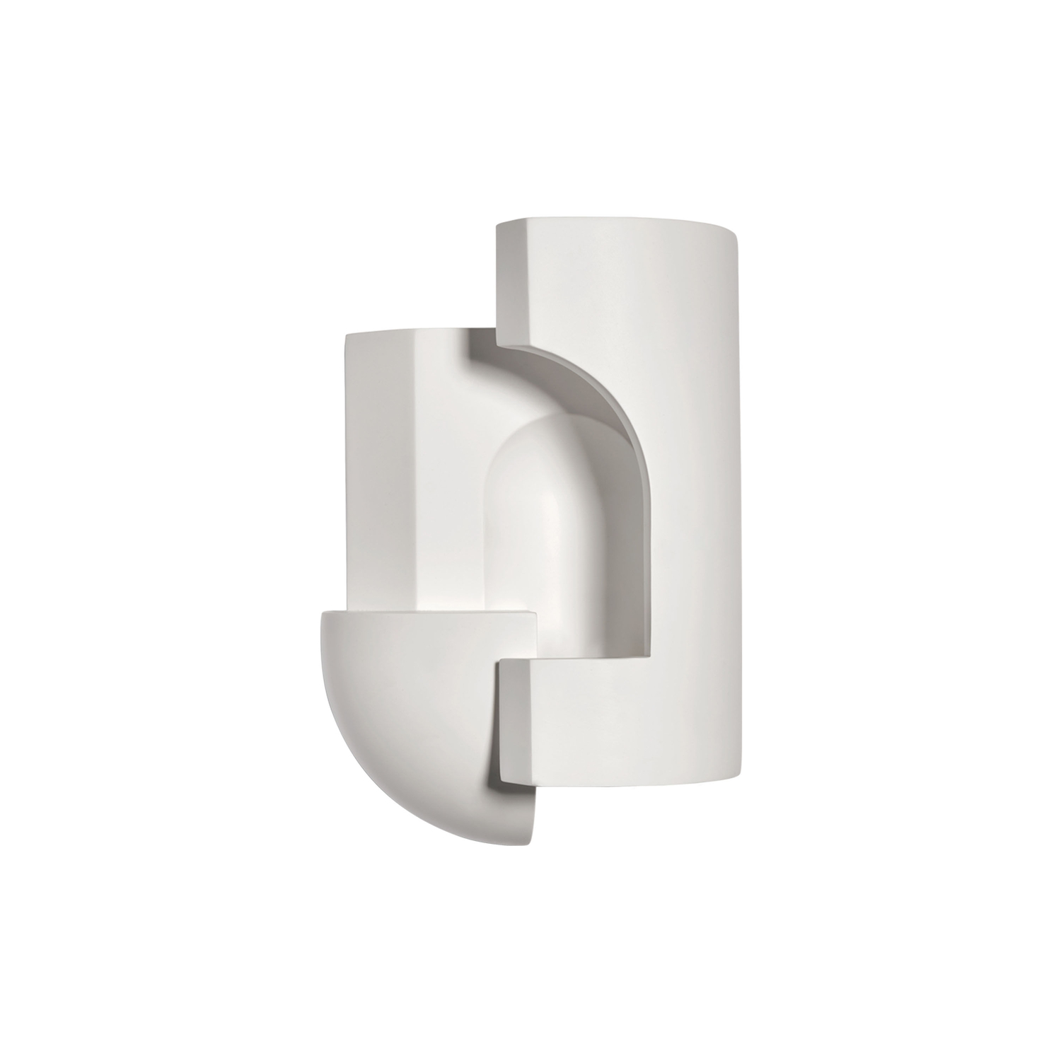 DCW éditions - Applique d'extérieur Soul - Blanc - Béton - Designer Charles Kalpakian