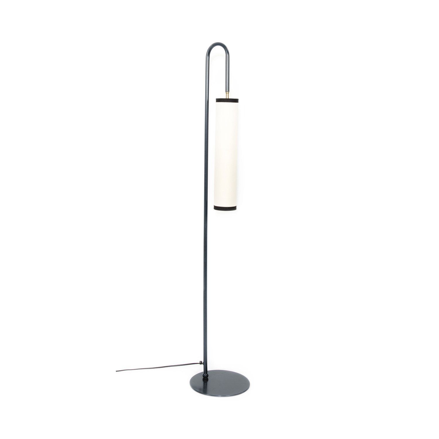 Maison Sarah Lavoine Black - Floor Lamp Tokyo Lampes - Cotton - Designer Sarah Lavoine