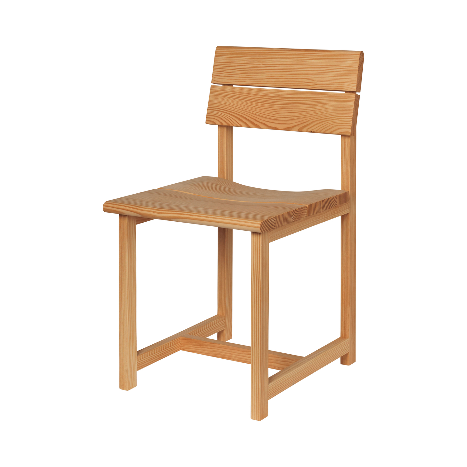 Ferm Living - Sedia Vist - Legno naturale - Abete Douglas massello oliato