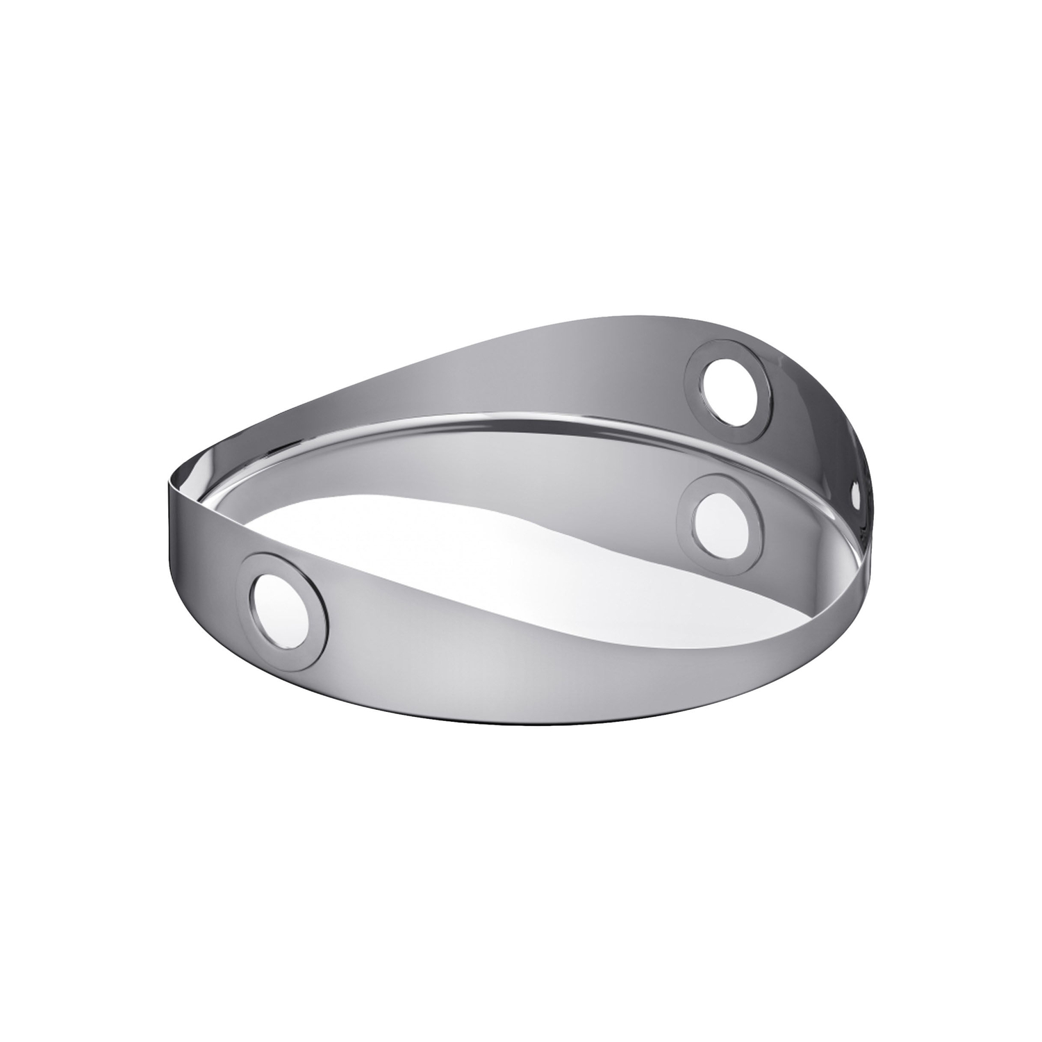 Christofle - Tray Oh - Metal - Polished Steel