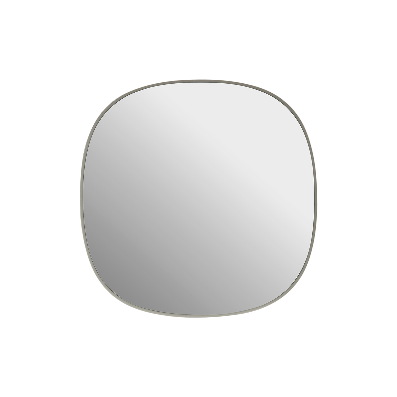 Muuto Grey - Wall Mirror Framed - Powder Coated Steel - Designer Anderssen & Voll