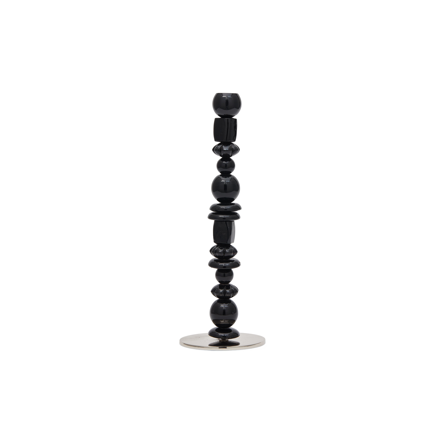 Pols Potten Black - Candle Stick Beads - Recycled Glass