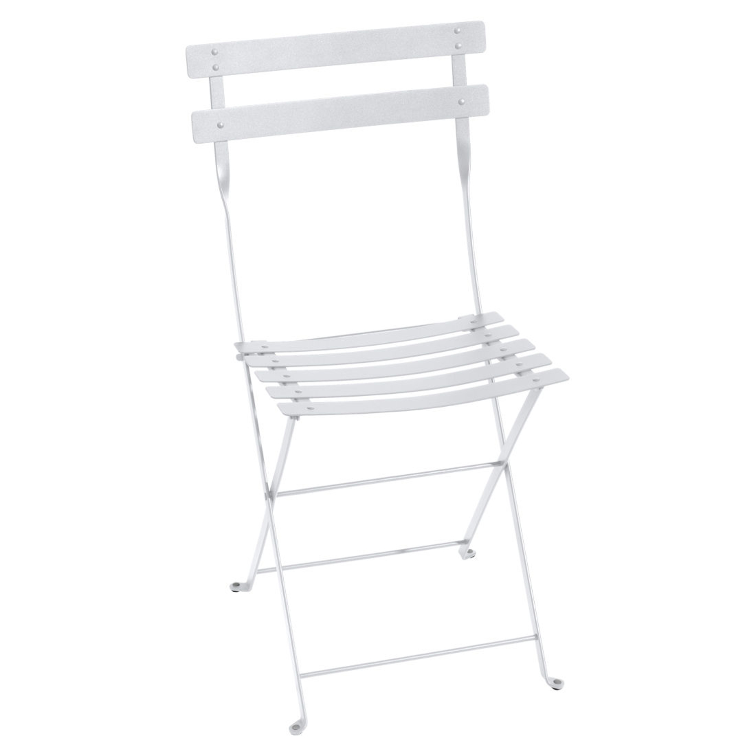 Fermob - Folding Chair Bistro - White - Lacquered Steel - Designer Studio Fermob