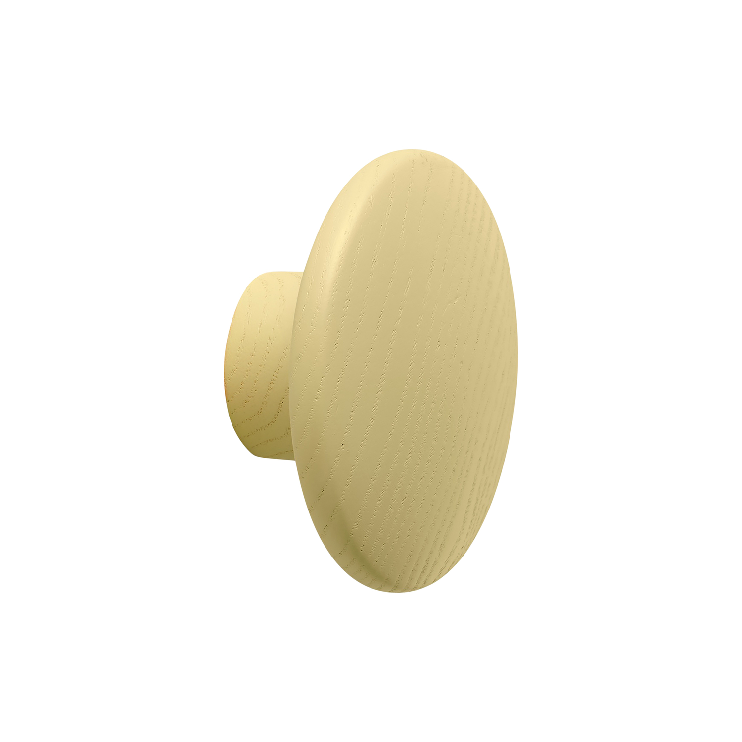 Muuto - Patère The dots - Jaune - Frêne teinté - Designer Lars Tornoe