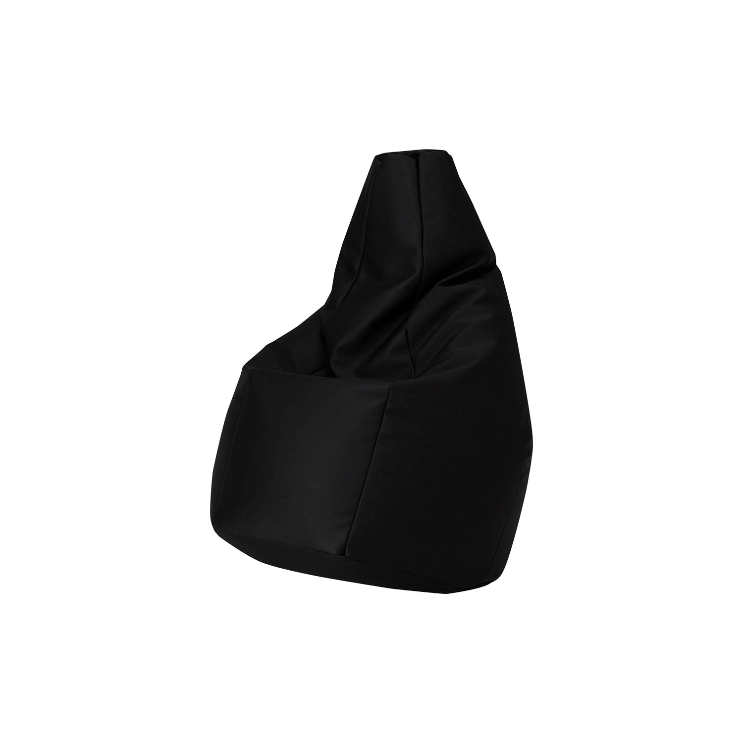 Zanotta - Pouf d'extérieur Sacco - Noir - Tissu Outdoor VIP - Designer Piero de Gatti Zanotta - Pouf d'extérieur Sacco - Noir - Tissu Outdoor VIP - Designer Piero de Gatti