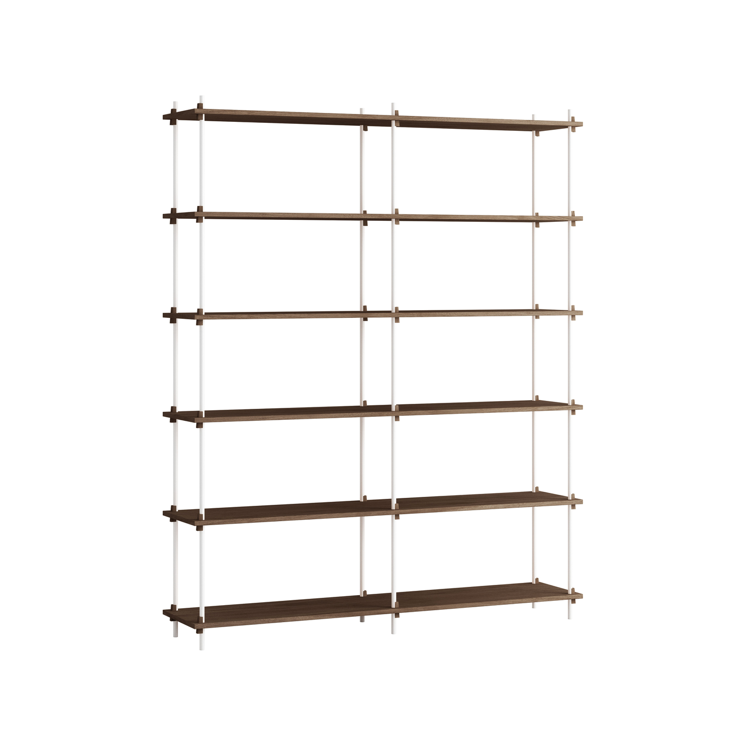 Moebe Brown - Shelf Shelving System - Oak Veneer Mdf