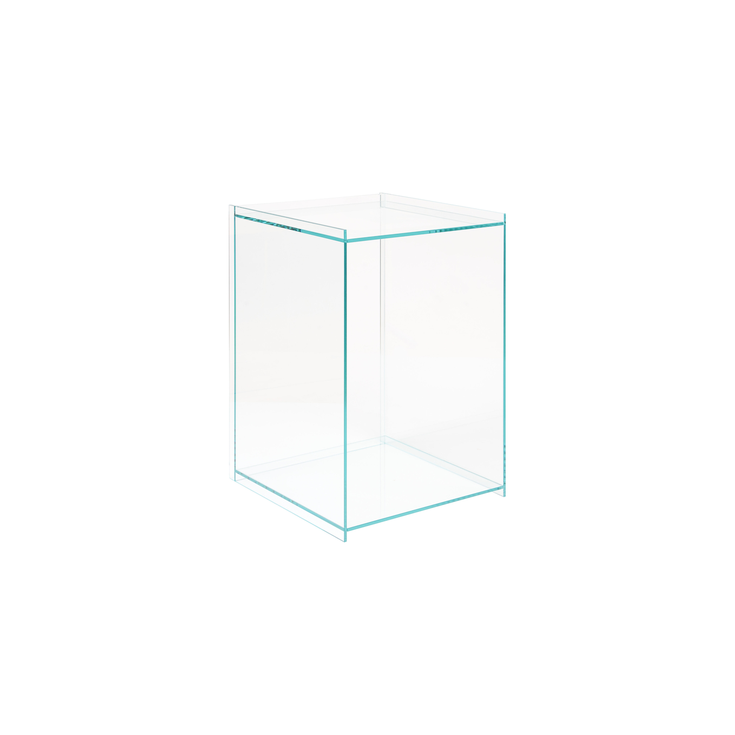 Frama - Table d'appoint - Transparent - Verre'sécurit - Designer Jonas Trampedach