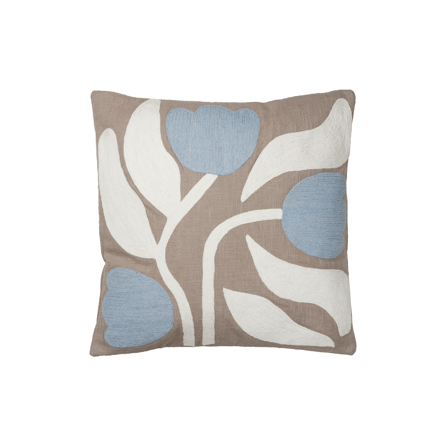 Broste Copenhagen Beige - Cushion Cover Dora - Cotton