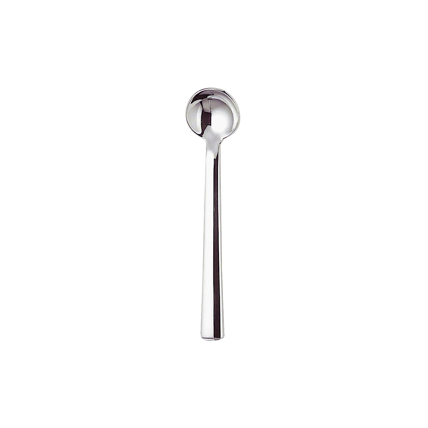 Alessi - Mocha Spoon Rundes Modell - Metal - Stainless Steel 18, 10 - Designer Josef Hoffmann